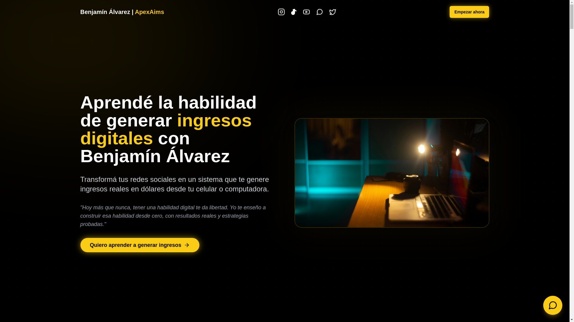 website screenshot of https://gusbenalv.com/