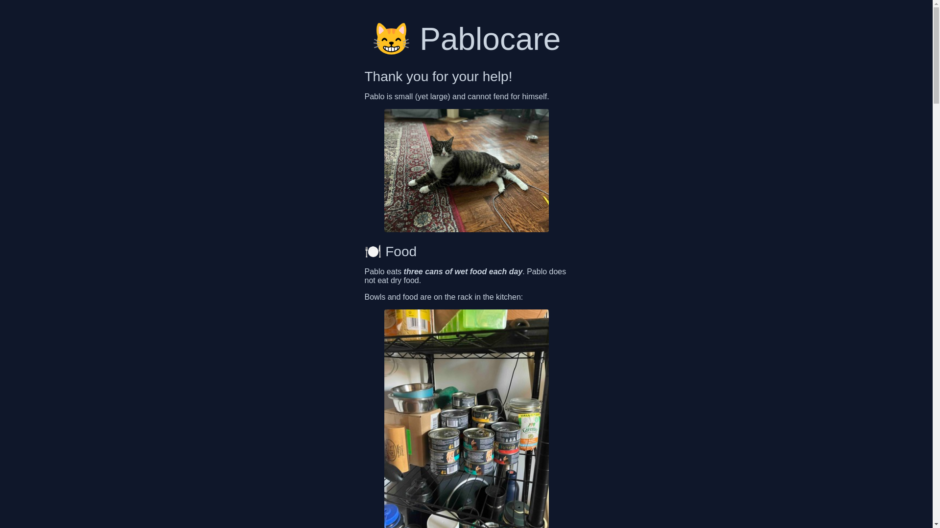 website screenshot of https://pablo.care/