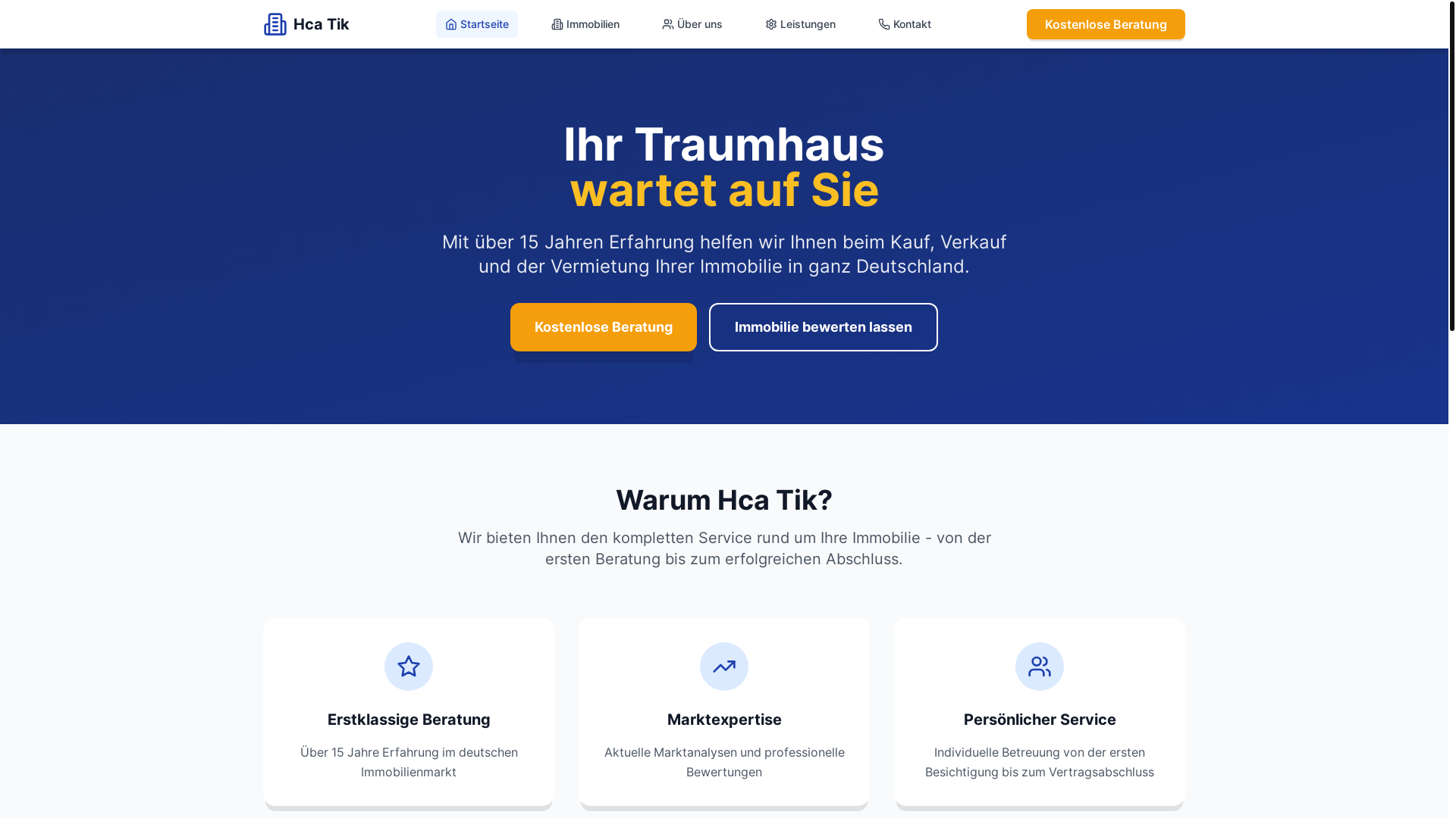 website screenshot of https://hcatik.online/