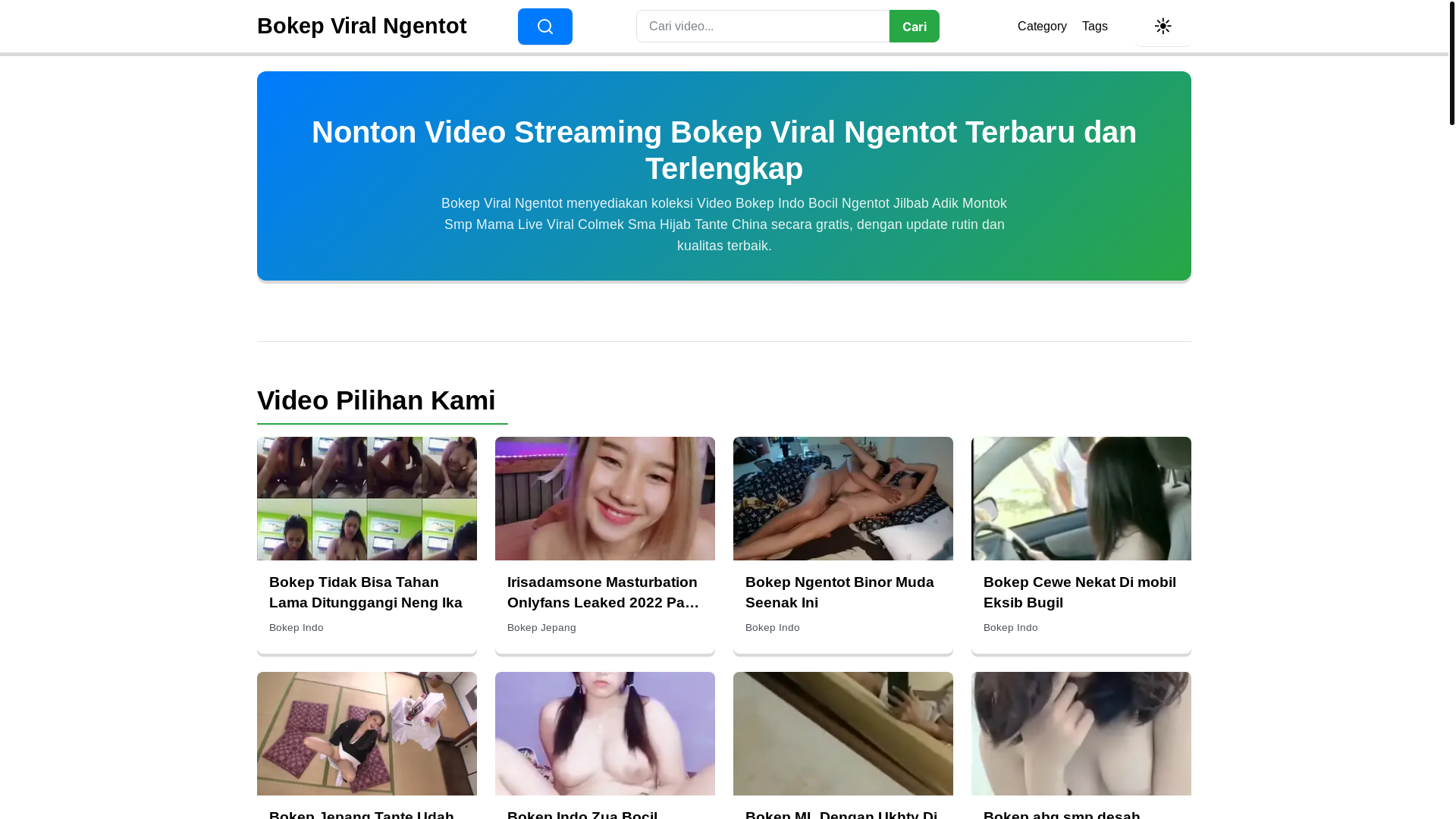 website screenshot of https://bokepviralngentot.pages.dev/
