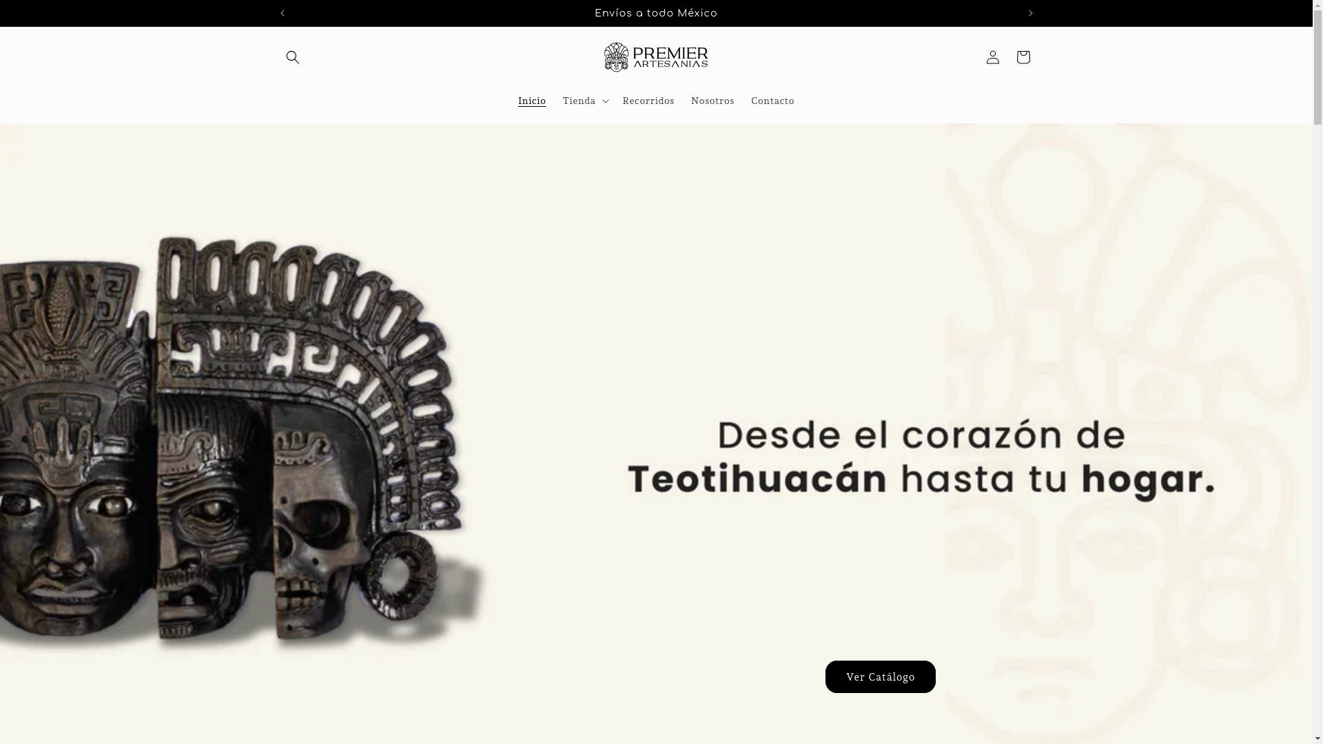 website screenshot of https://artesaniaspremier.com/