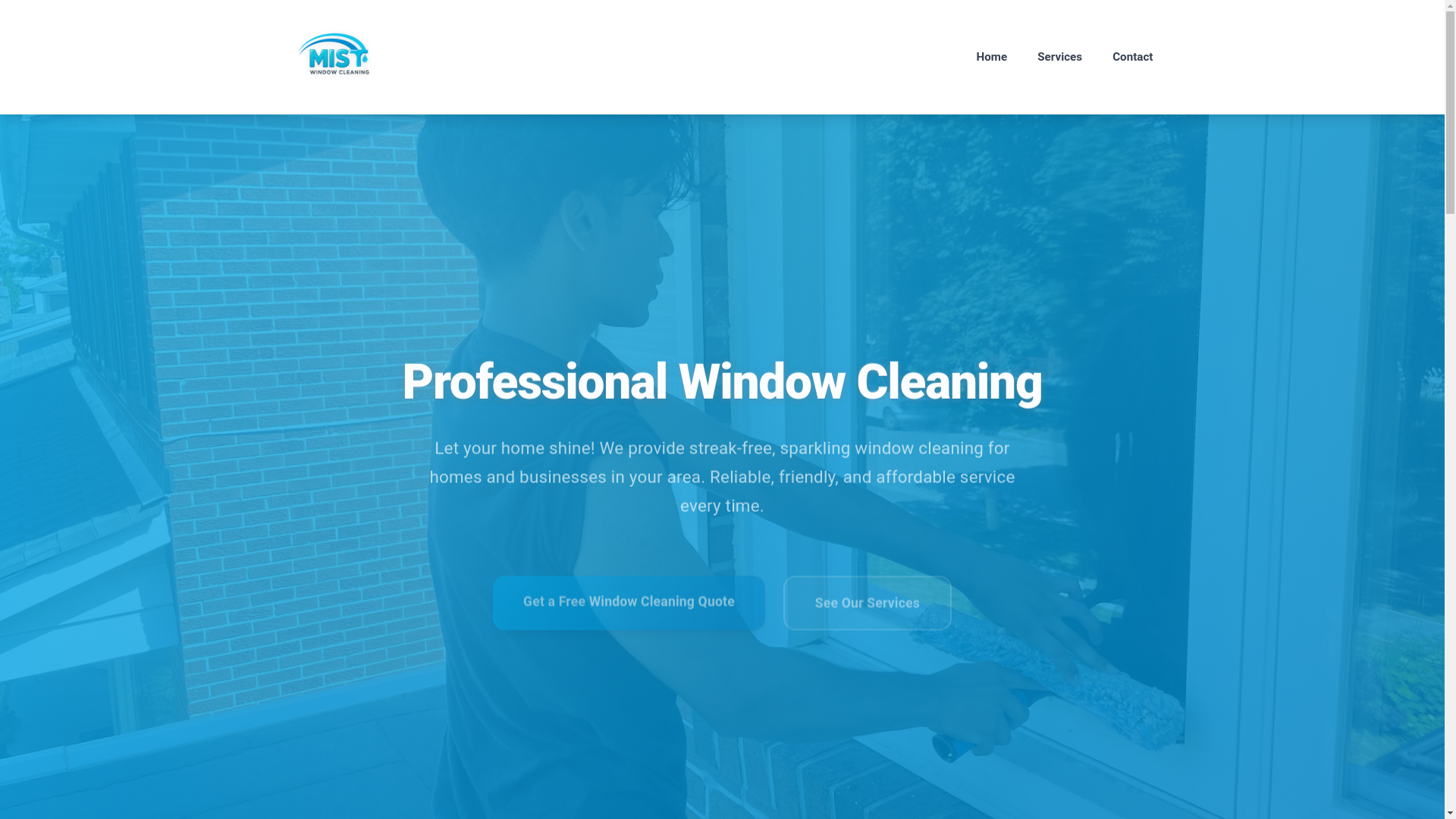 website screenshot of https://mist-window-cleaning.pages.dev/