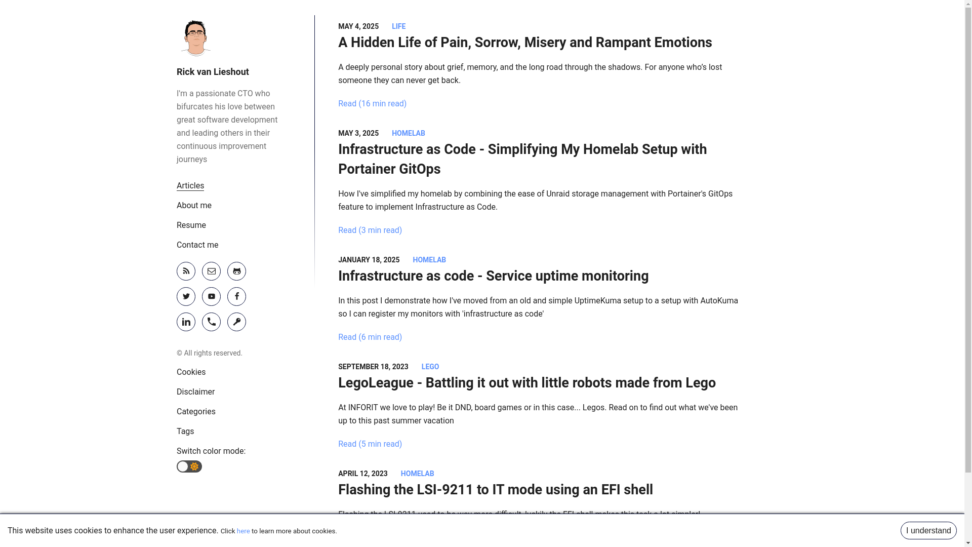 website screenshot of https://rickvanlieshout-com.pages.dev/