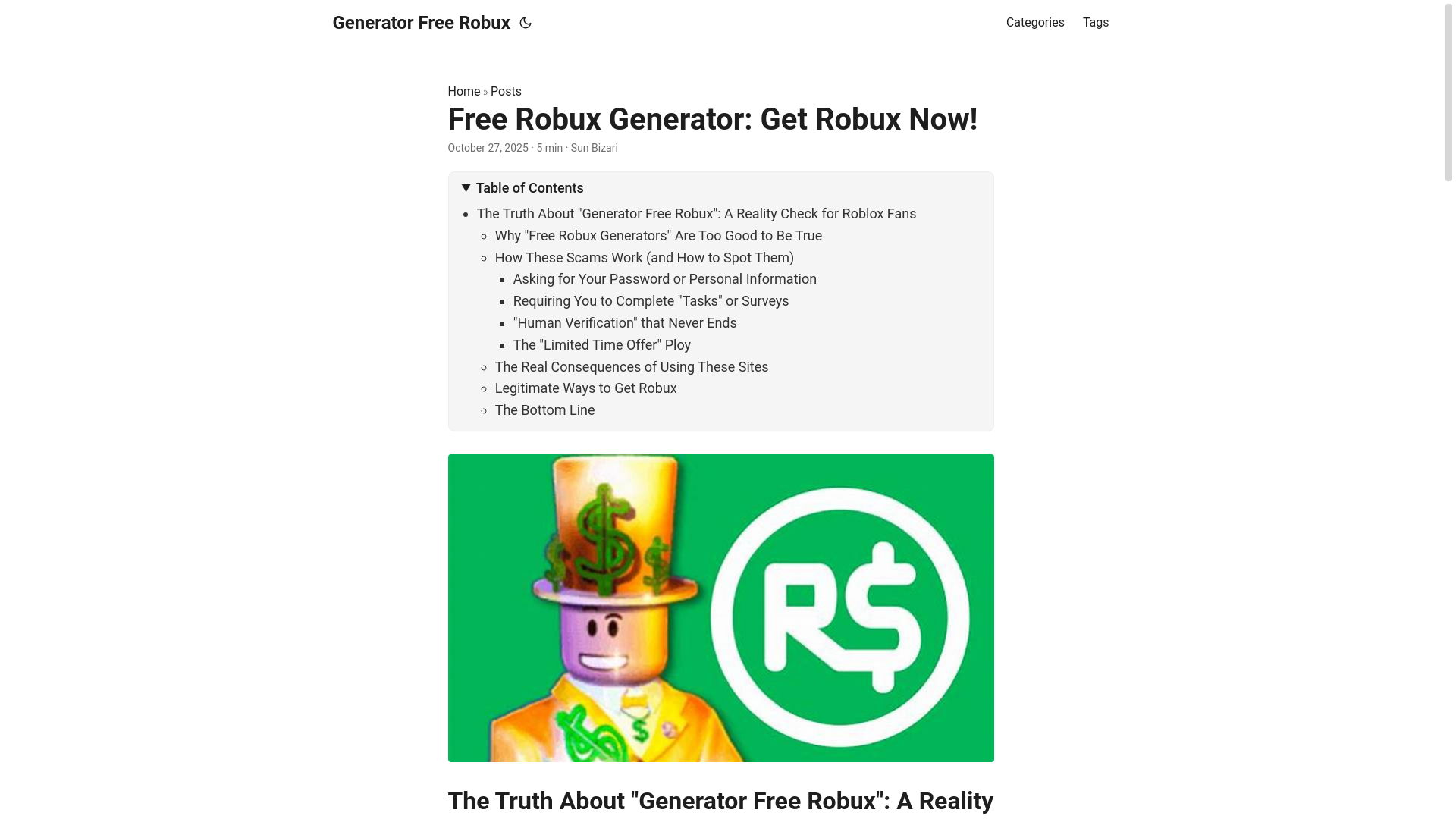 website screenshot of https://generator-free-robux.pages.dev/
