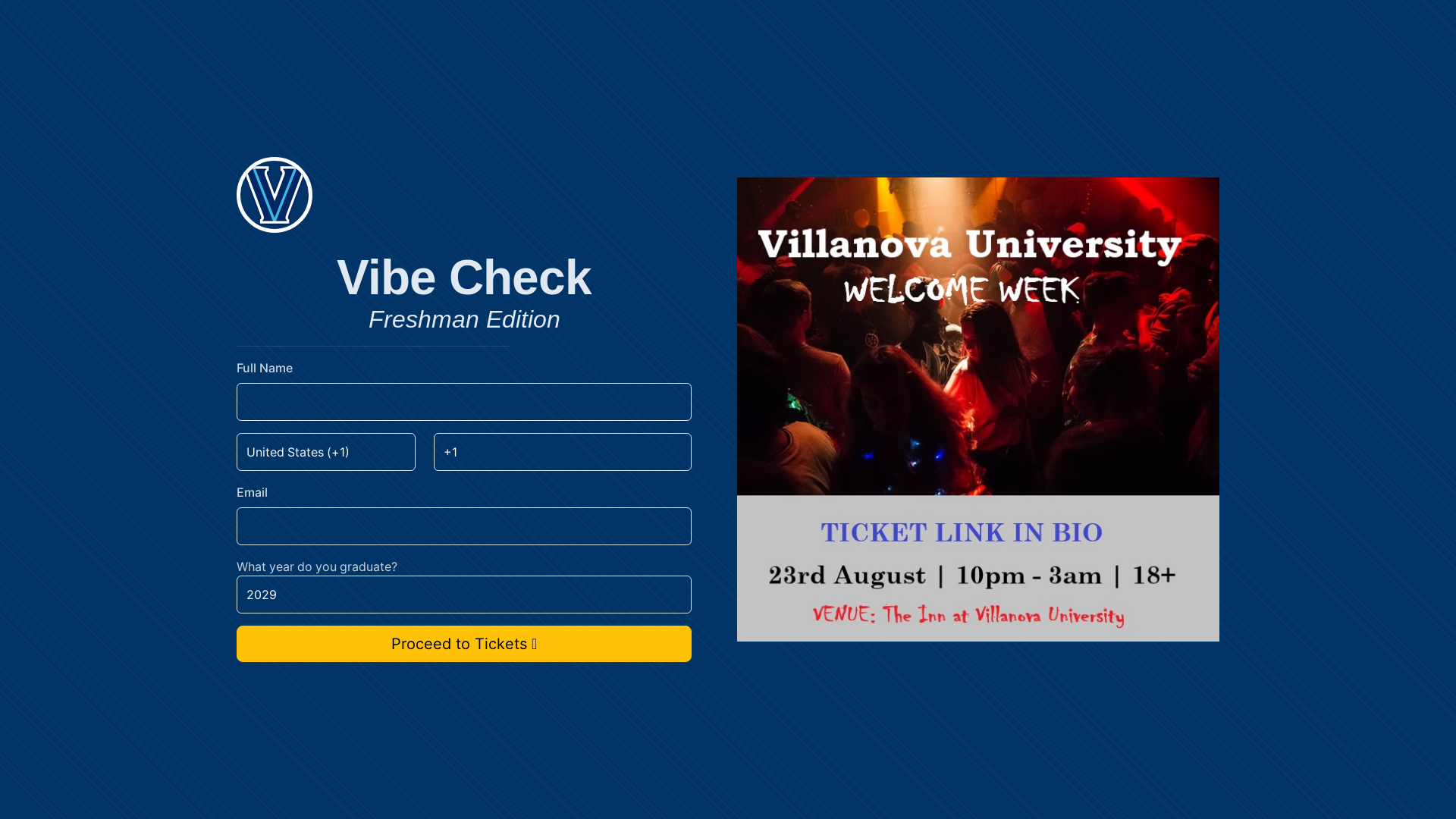 website screenshot of https://vibecheckfreshman-vu.shop/