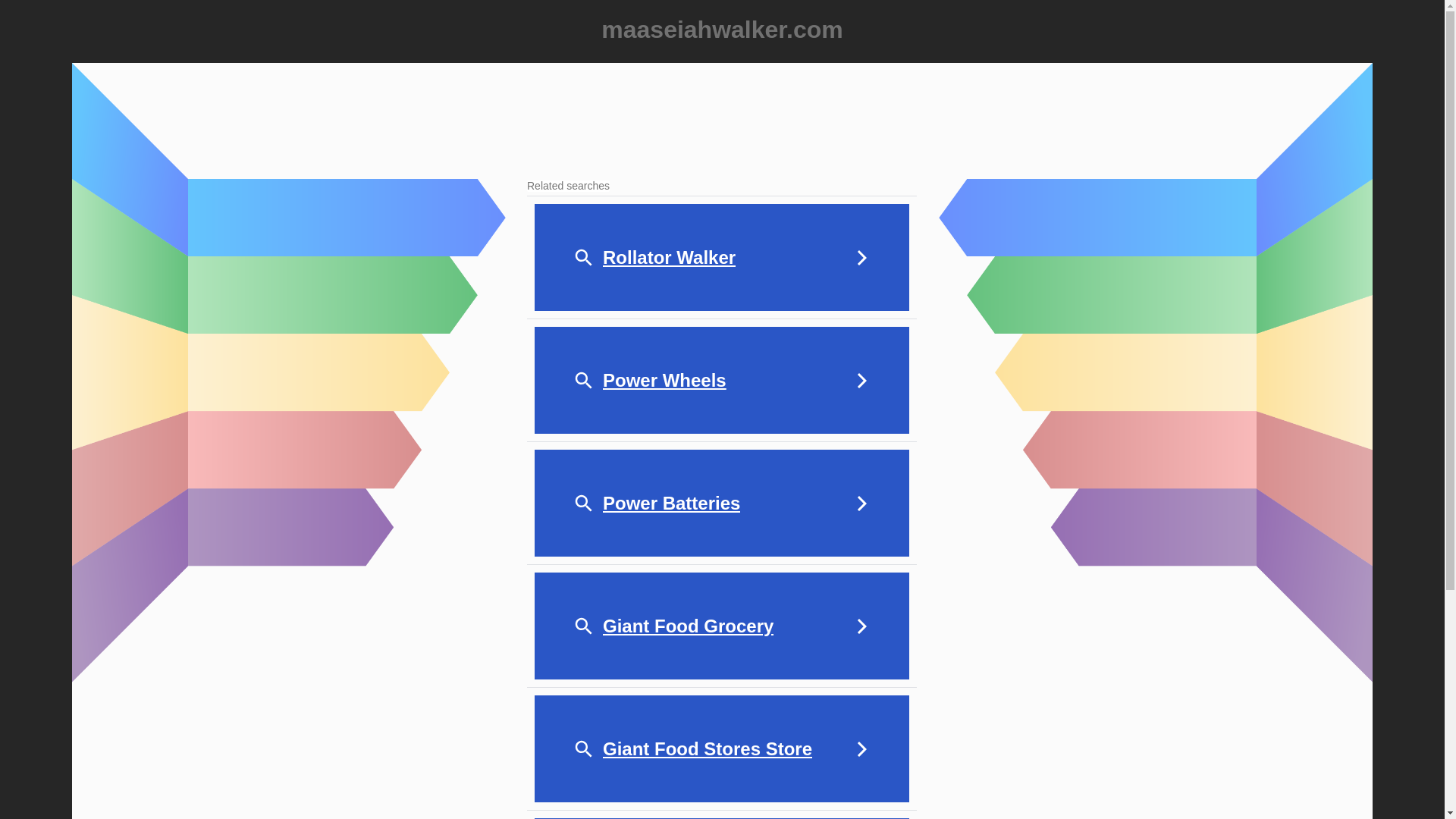 website screenshot of https://maaseiahwalker.com/