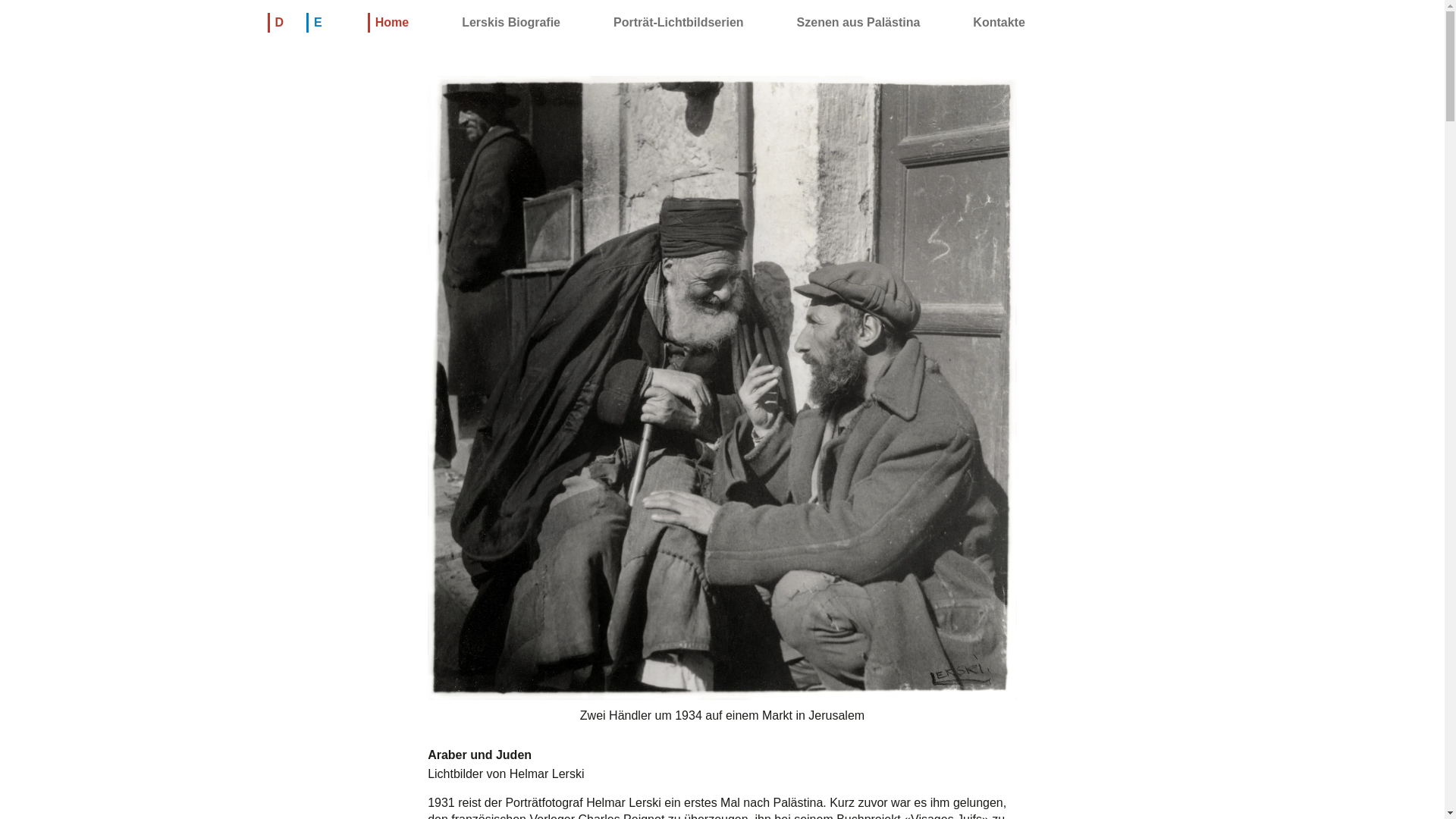 website screenshot of https://araber-und-juden.ch/