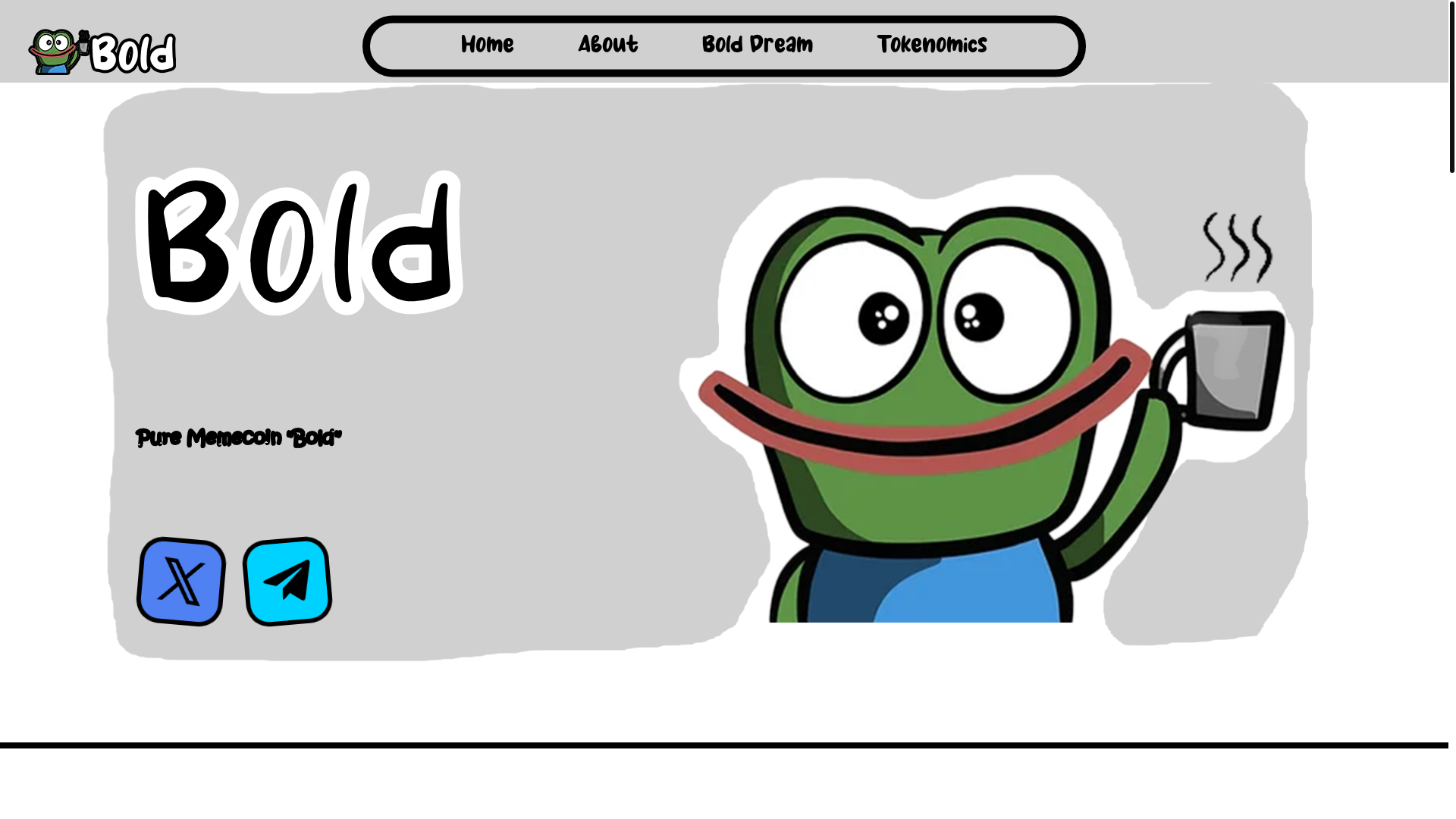 website screenshot of https://boldmeme.site/