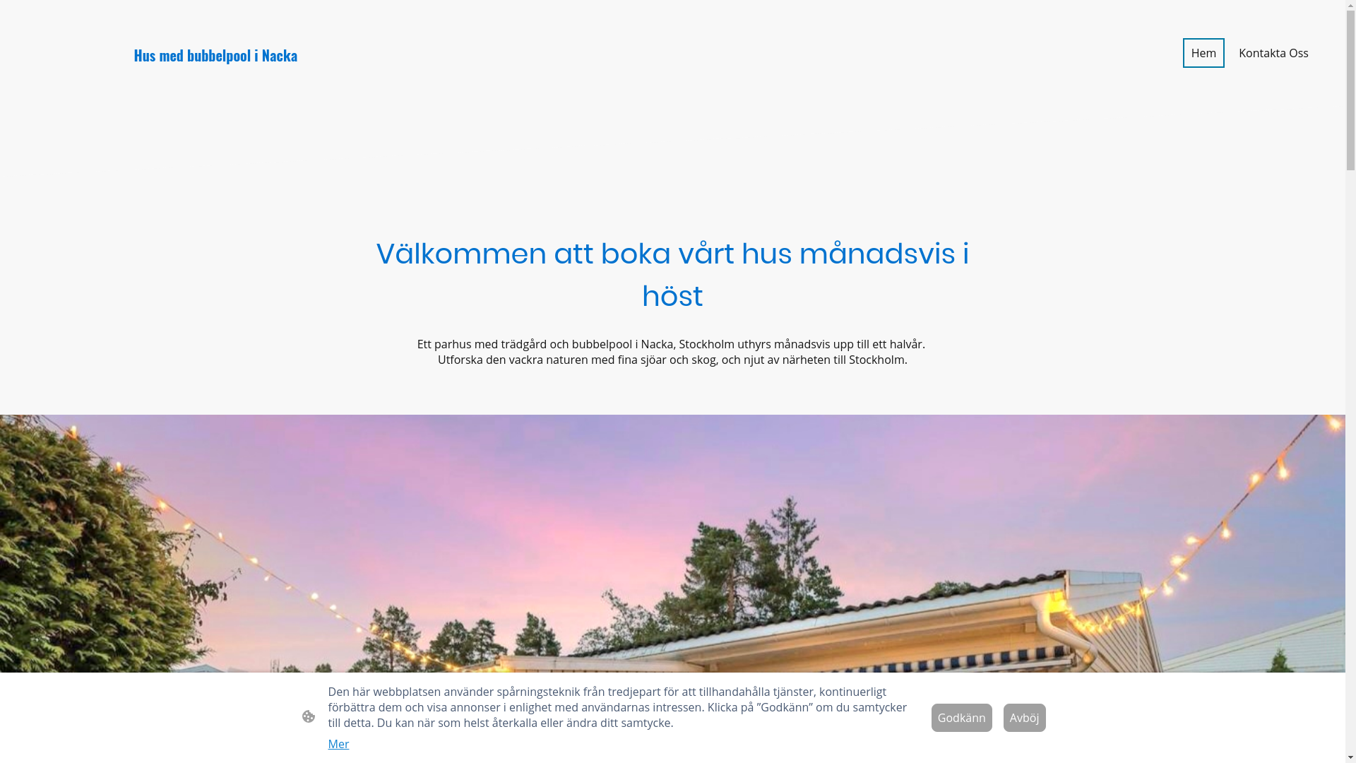 website screenshot of https://hyrahusstockholm.se/