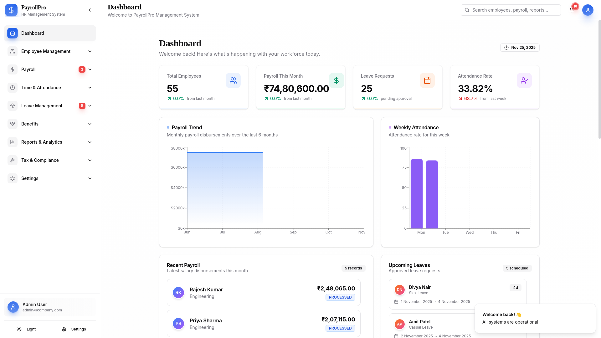 website screenshot of https://payrollsoft.xyz/