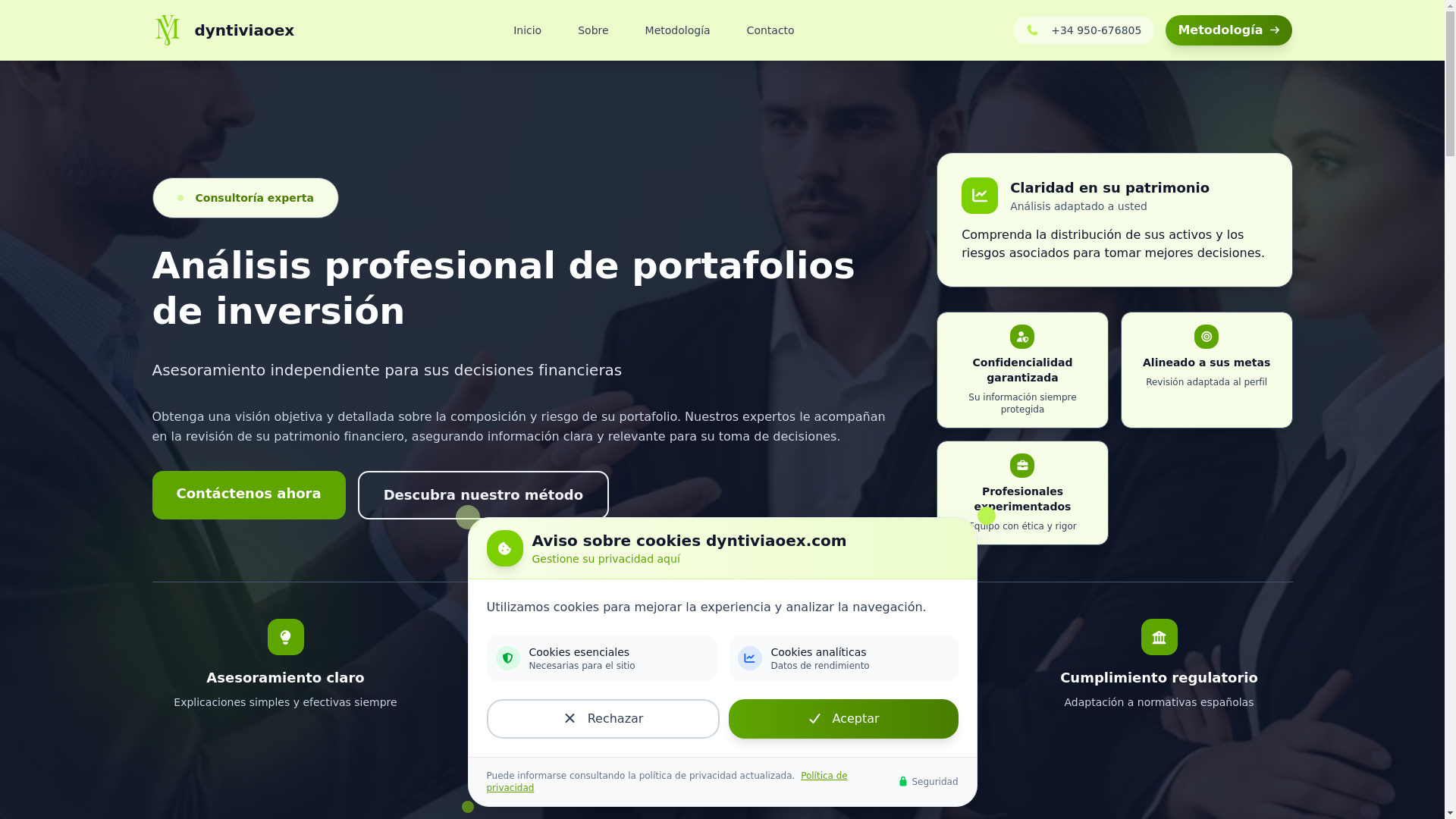 website screenshot of https://dyntiviaoex.com/