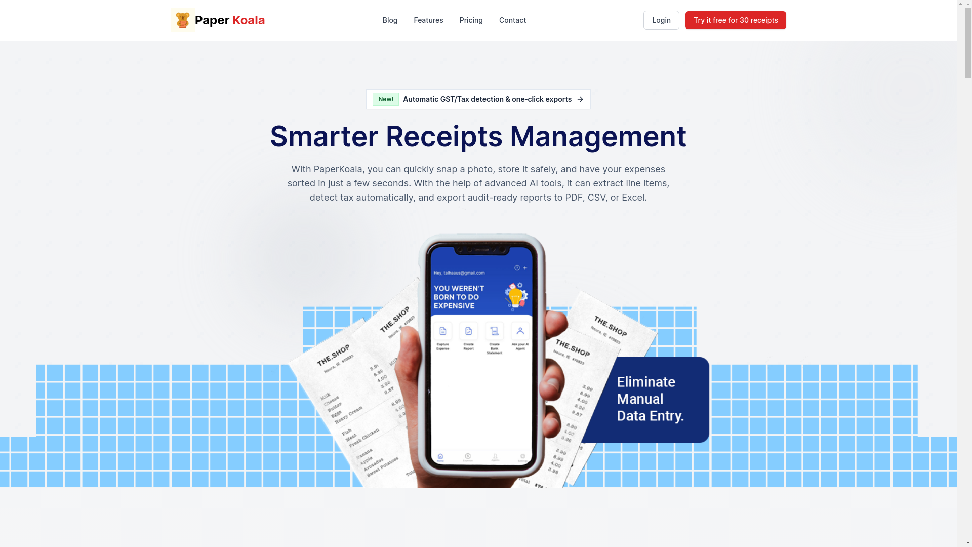 website screenshot of https://instantxtract.com/