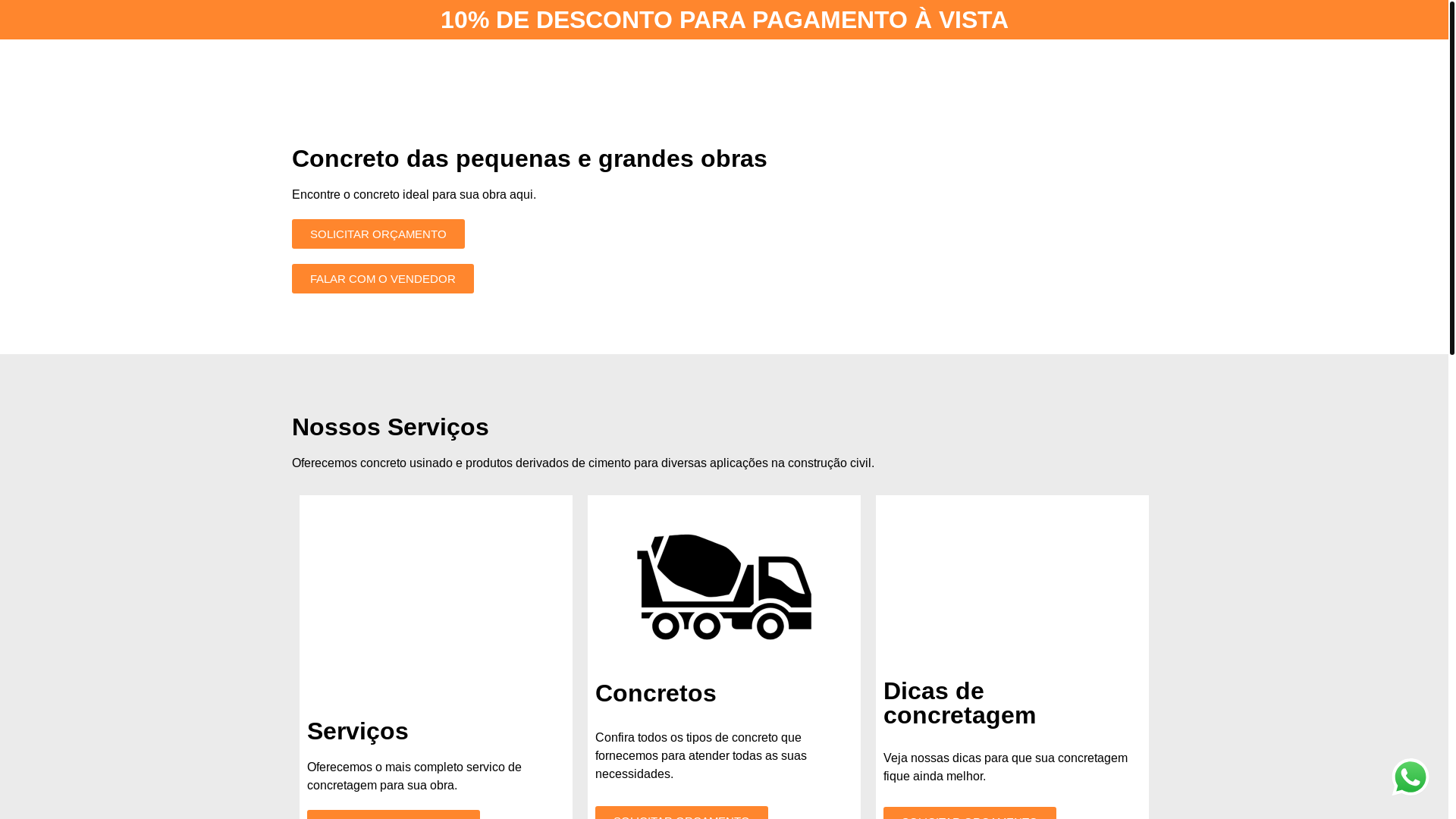 website screenshot of https://pollimix-atendimento.site/