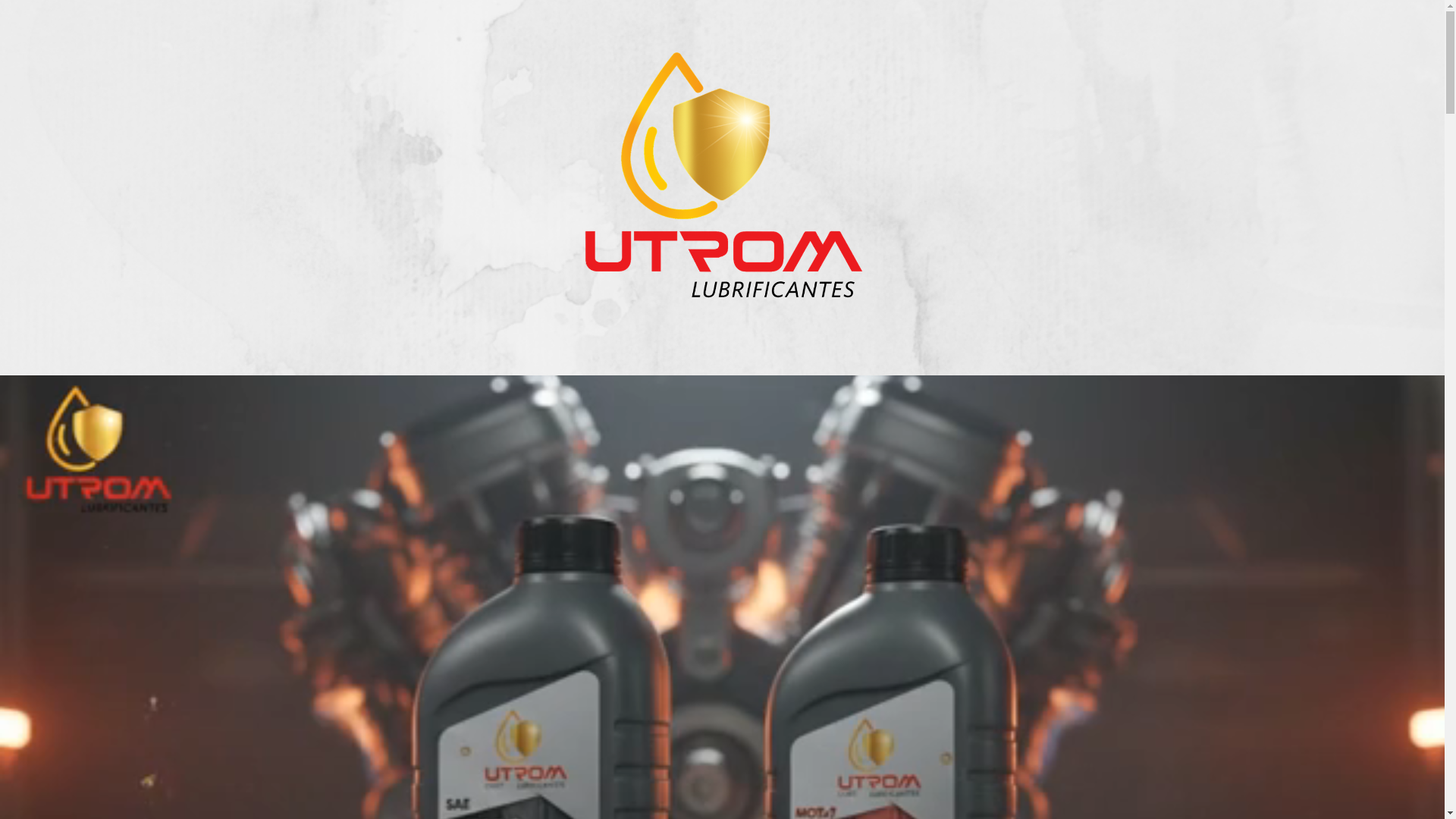 website screenshot of https://utromlubrificantes.com.br/
