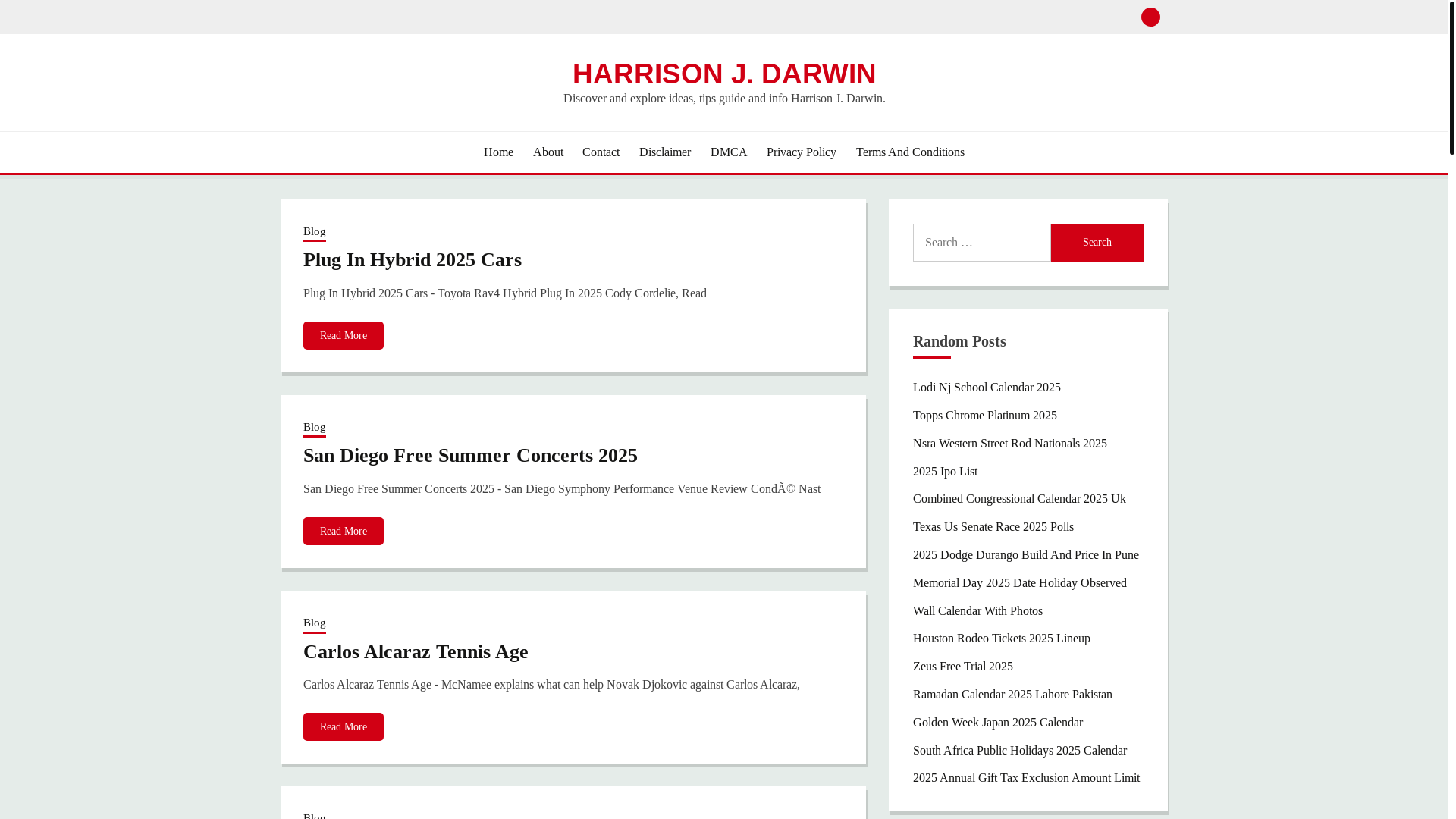 website screenshot of https://harrisonjdarwin.pages.dev/