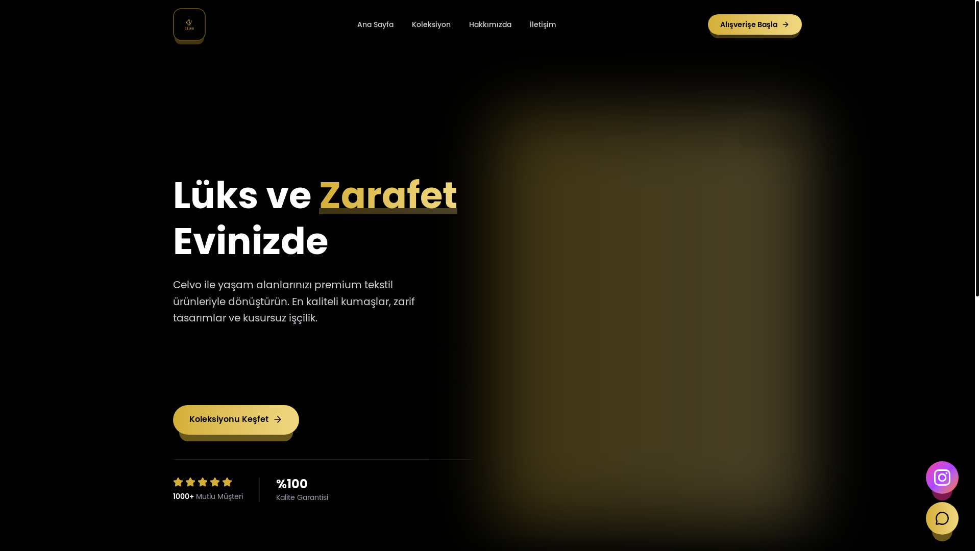 website screenshot of https://celvo.com.tr/