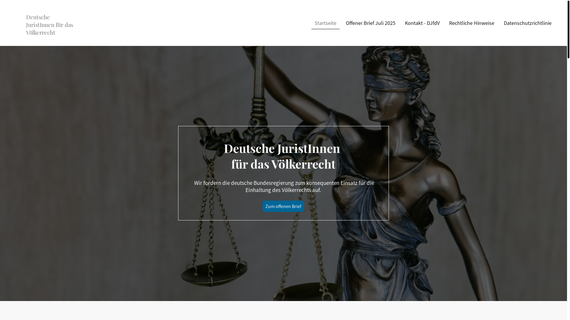 website screenshot of https://deutsche-juristinnen-voelkerrecht.org/