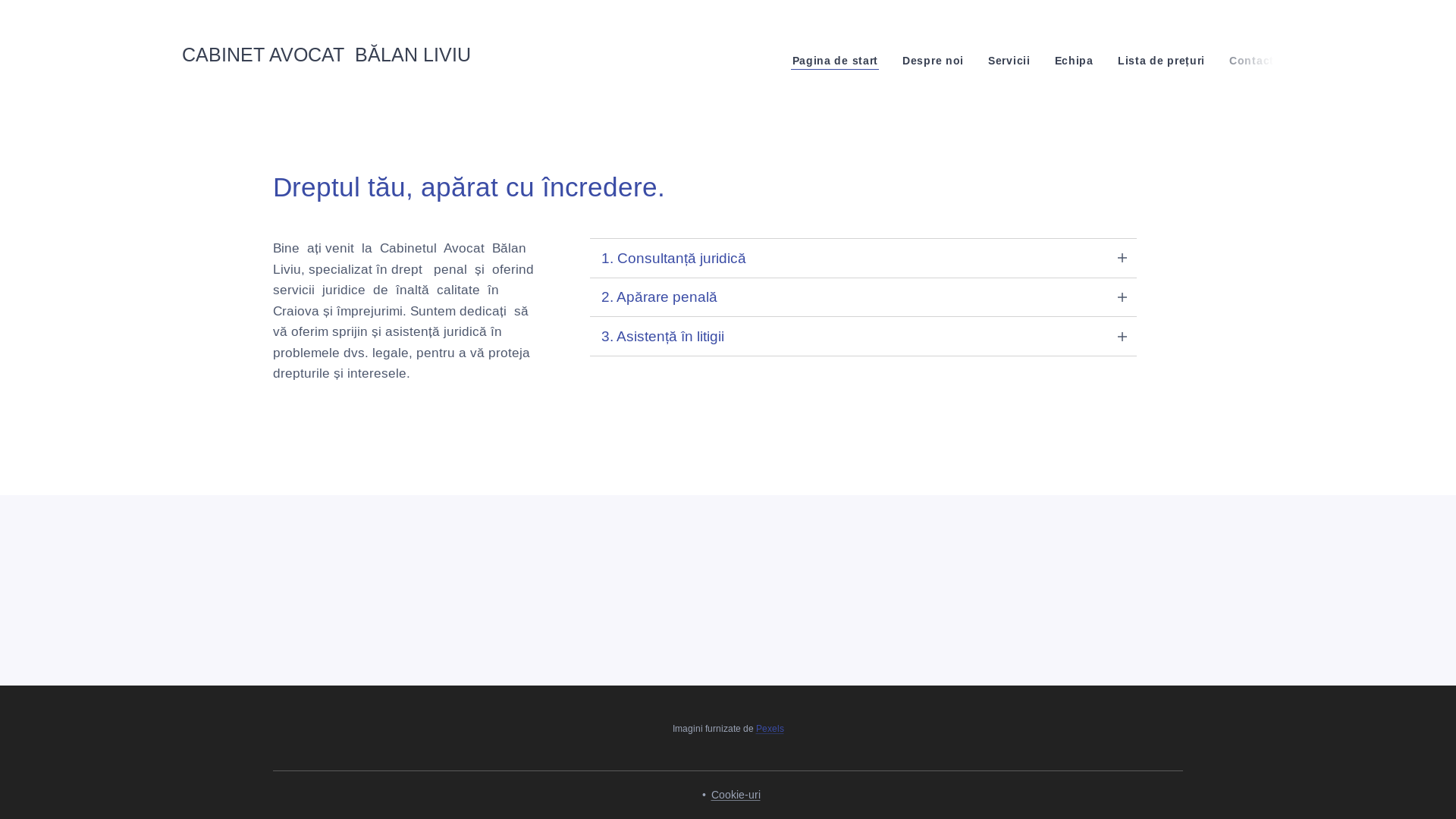 website screenshot of https://cabinet-avocat-balan-liviu.ro/