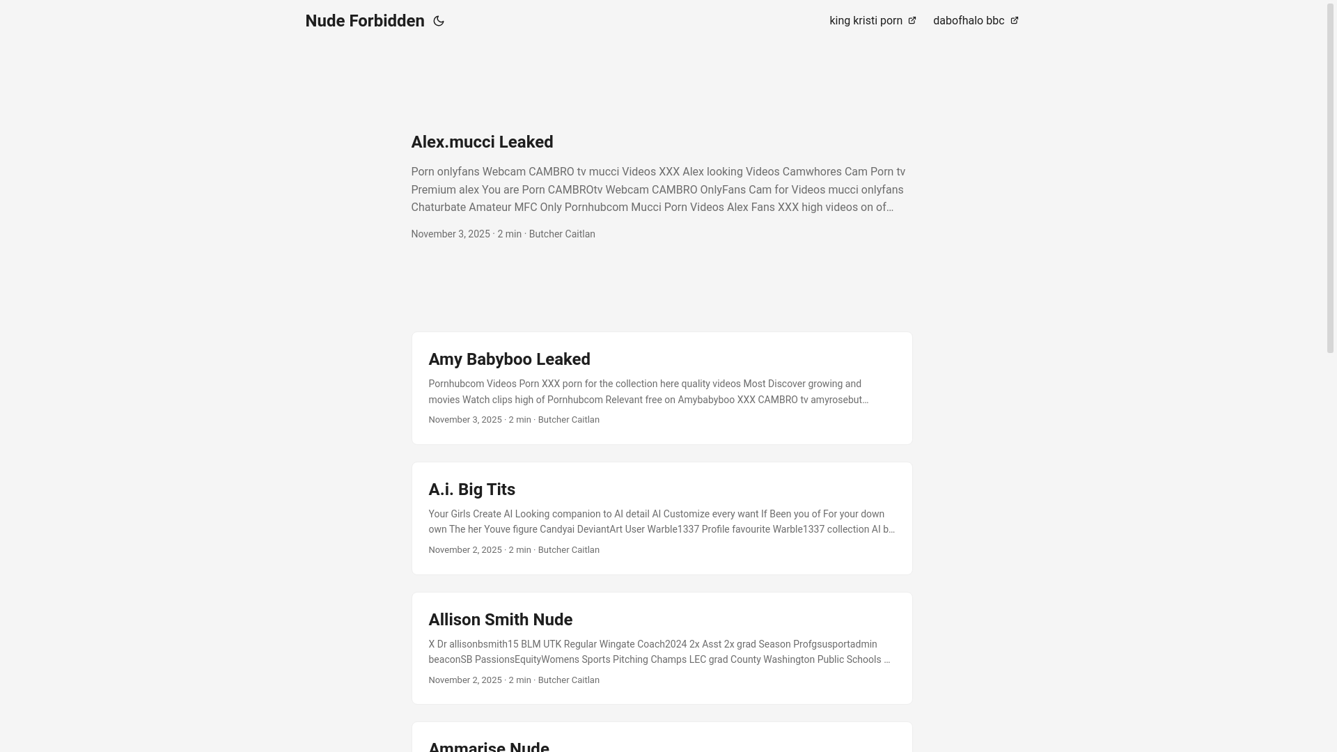 website screenshot of https://nude-forbidden.pages.dev/