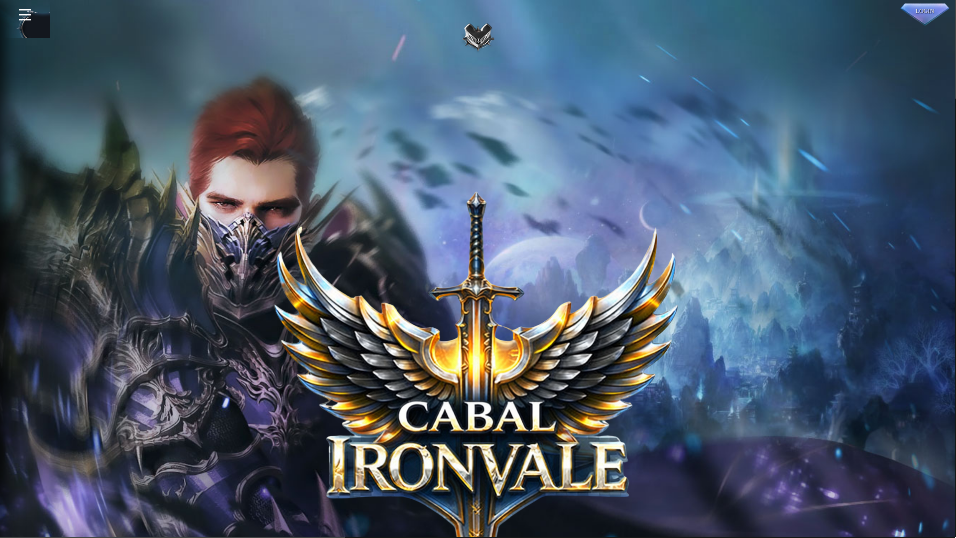 website screenshot of https://cabalironvale.com/