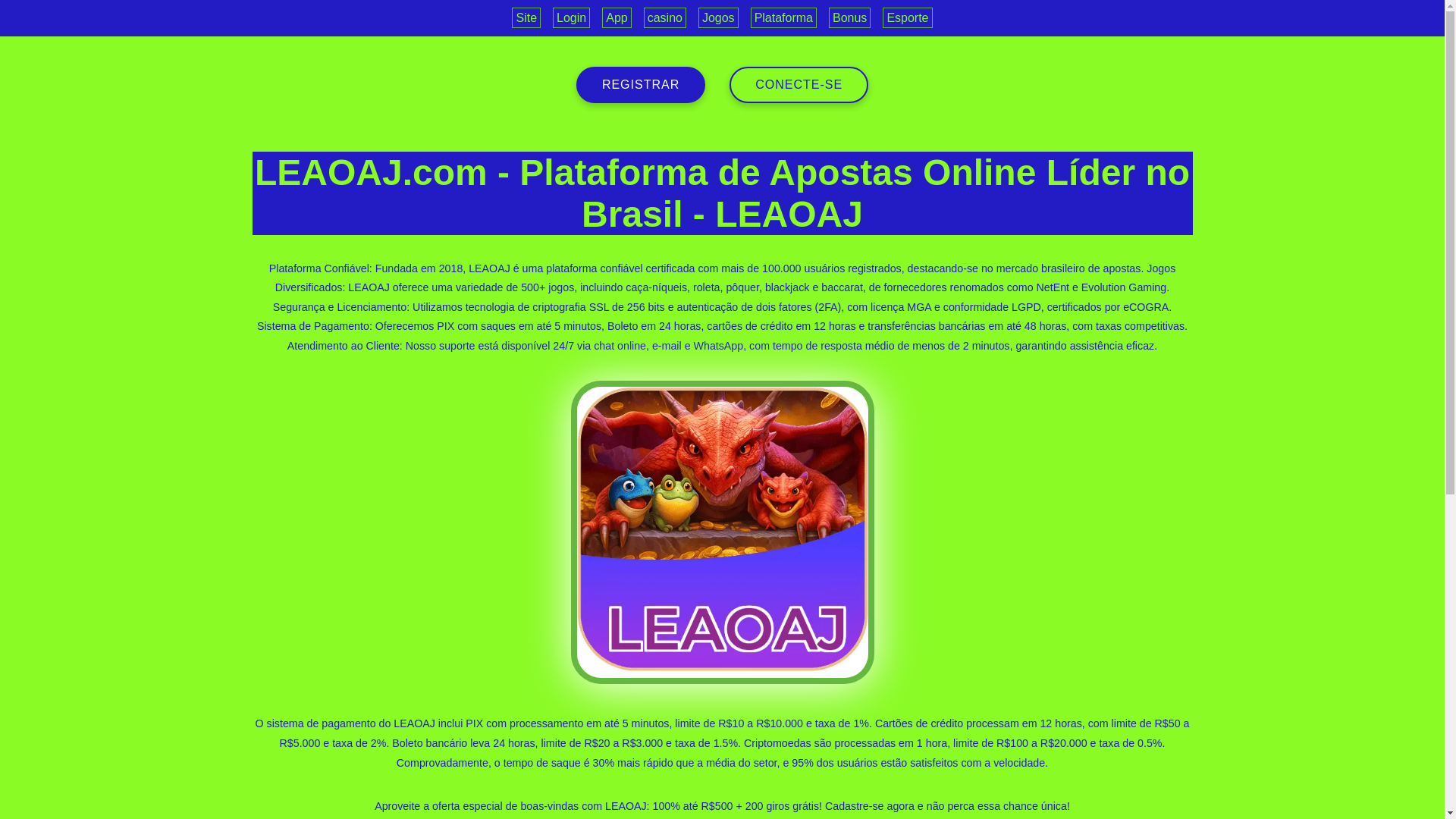 website screenshot of https://leaoajg.com/