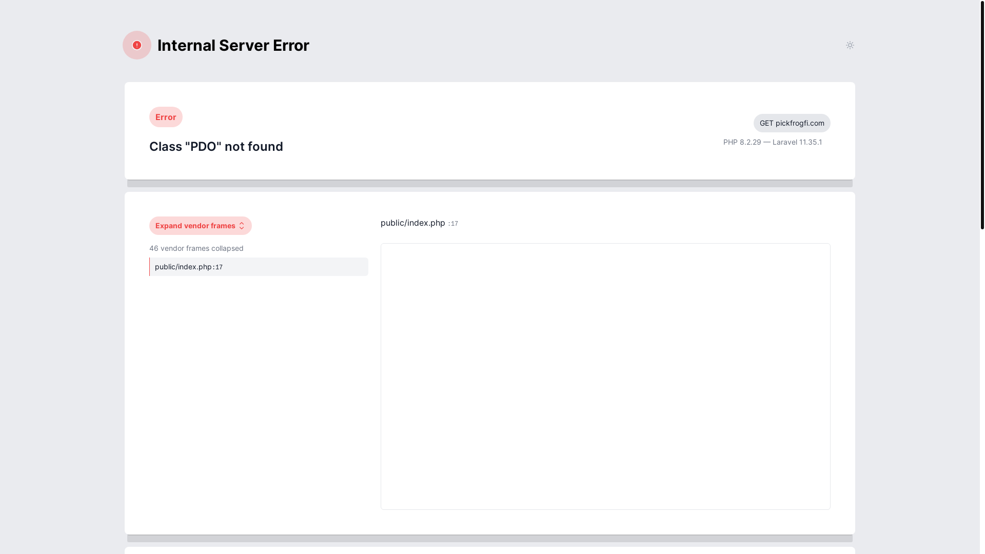 website screenshot of https://pickfrogfi.com/