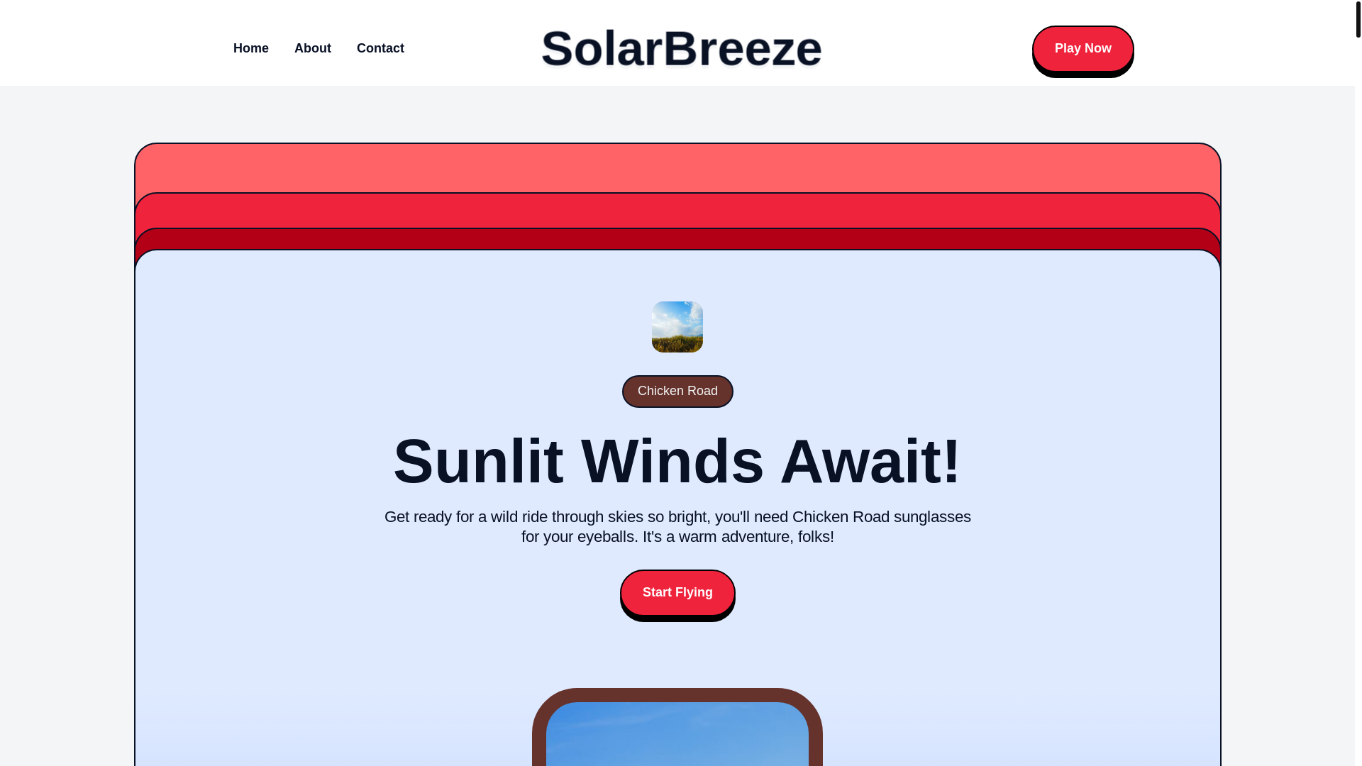 website screenshot of https://chickenroadlizd.pro/