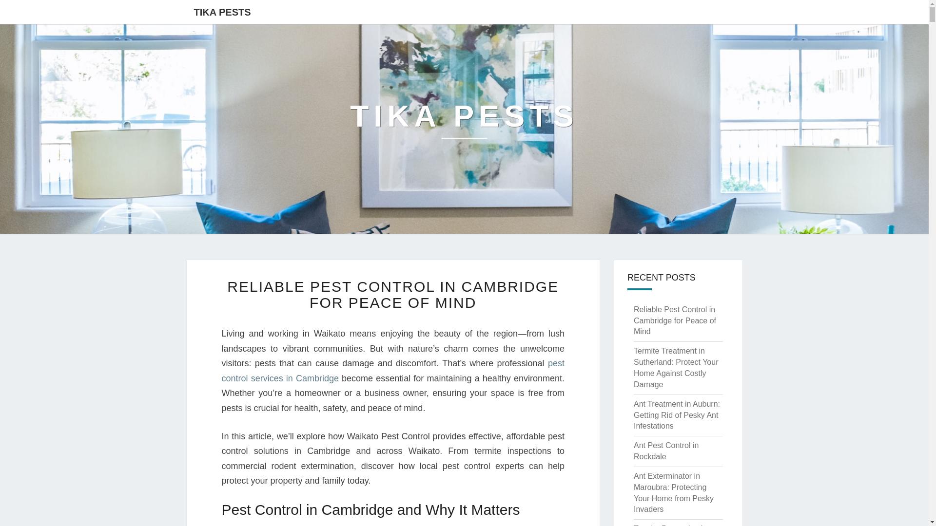 website screenshot of https://tika-pests.pages.dev/