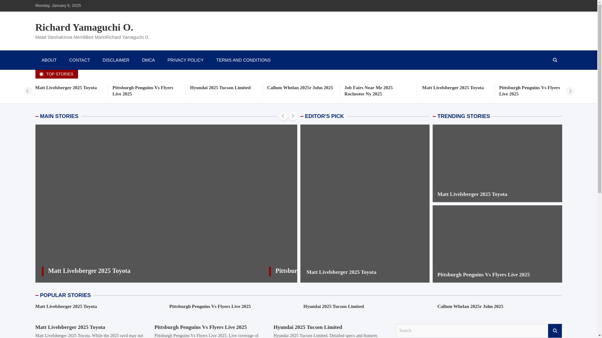 website screenshot of https://richardyamaguchio.pages.dev/