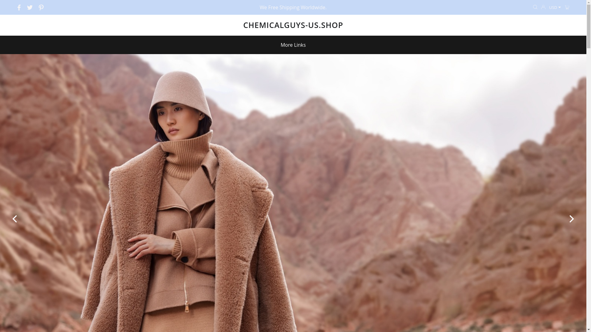 website screenshot of https://chemicalguys-us.shop/
