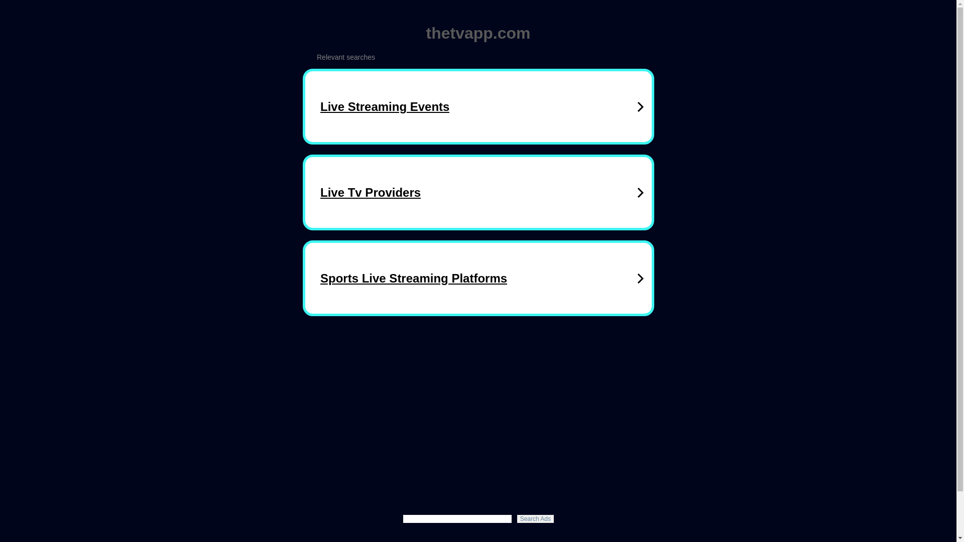website screenshot of https://thetvapp.com/