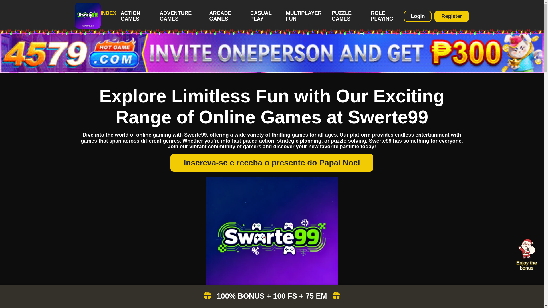 website screenshot of https://swerte99slot.com/