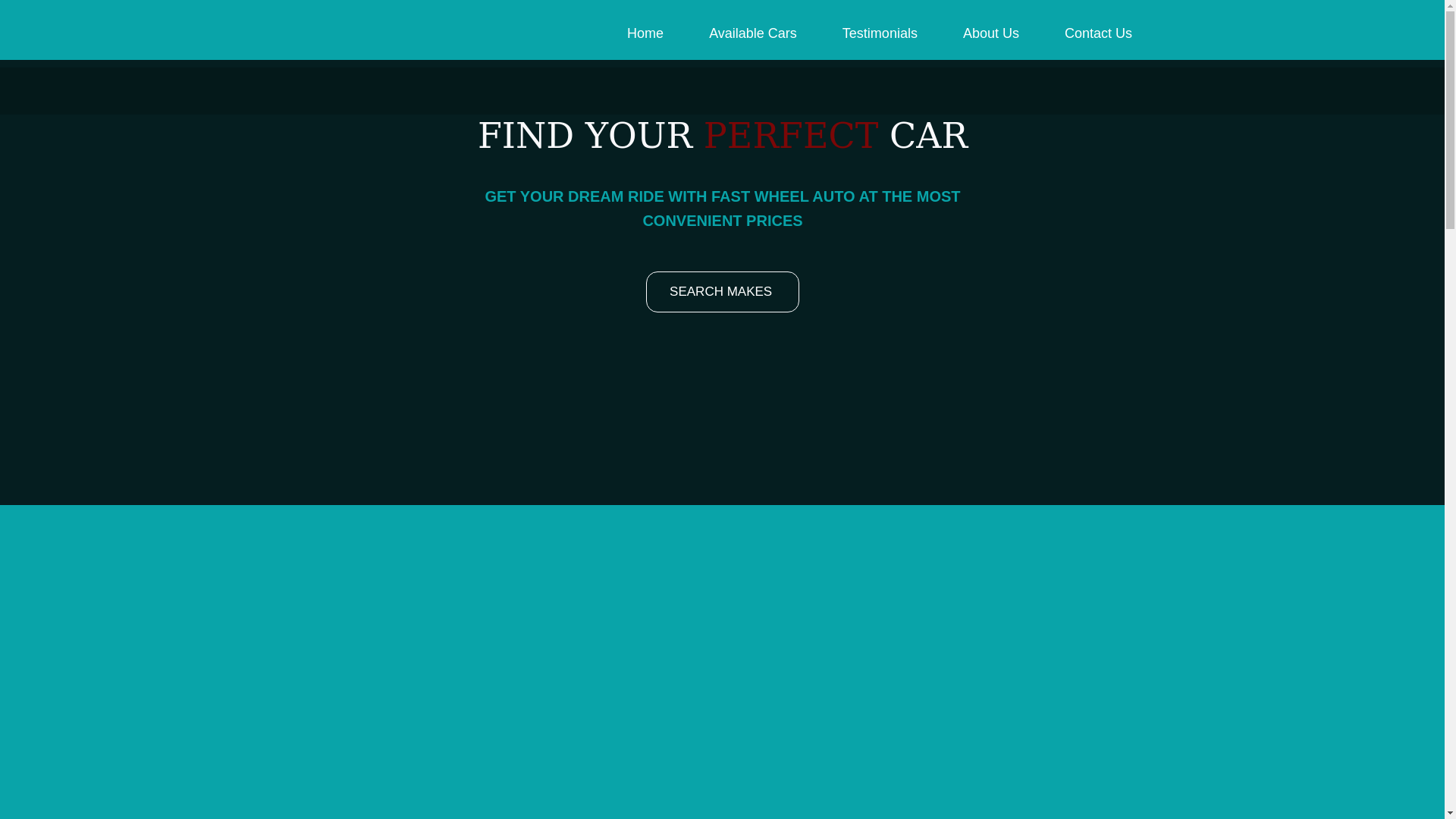website screenshot of https://fastwheelauto.com/