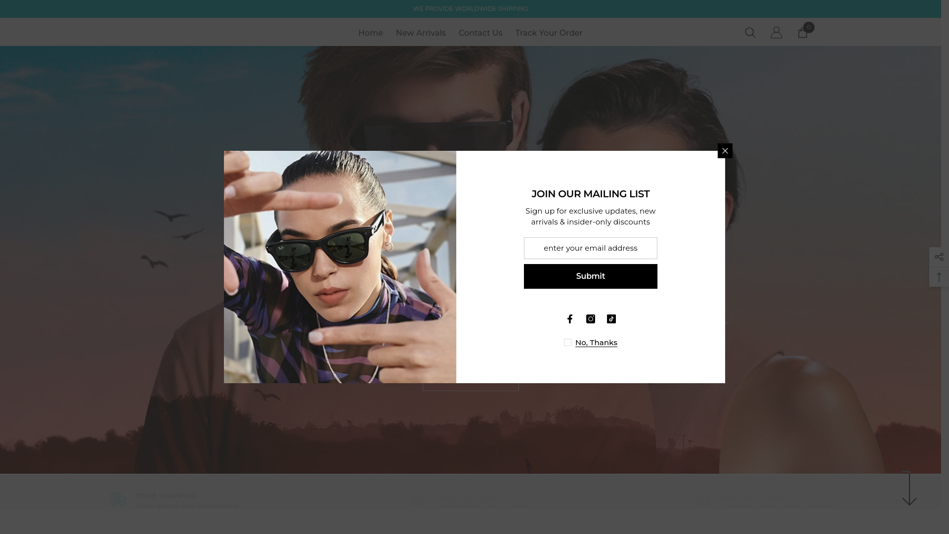 website screenshot of https://glowcrateus.shop/