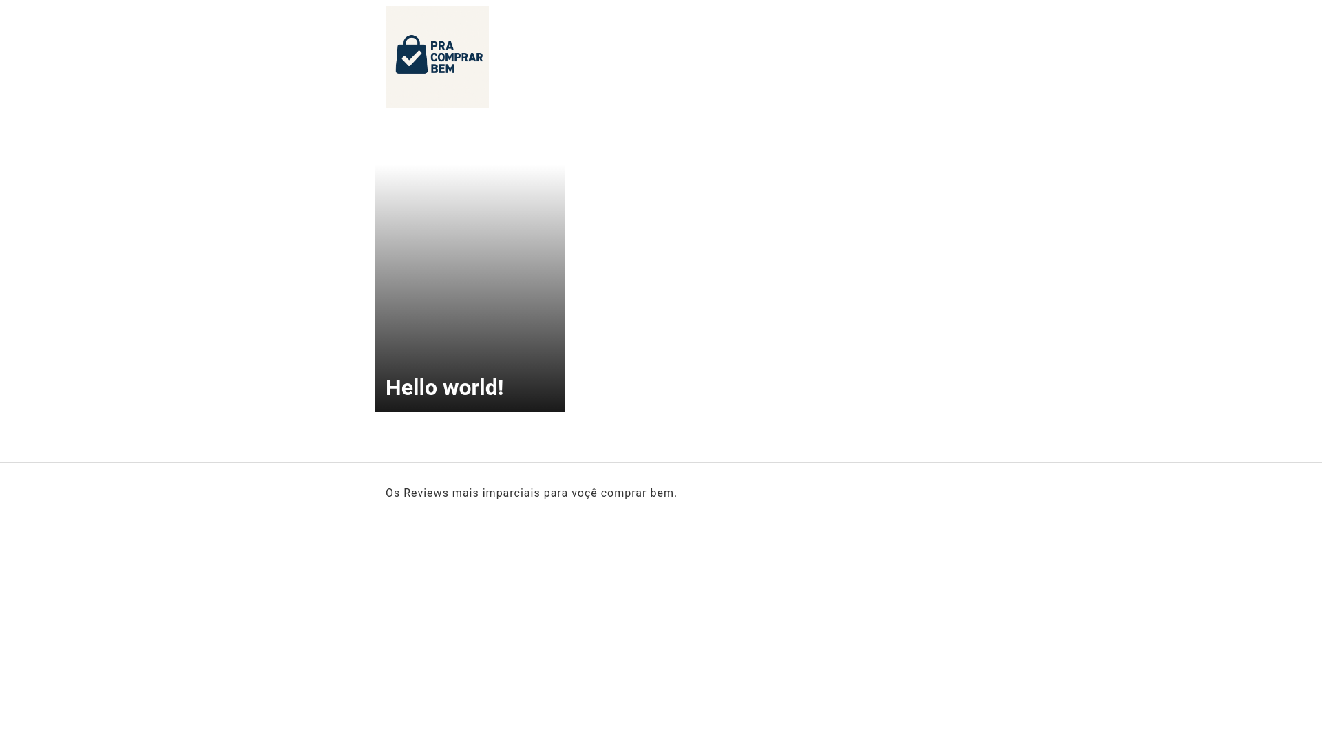 website screenshot of https://pracomprarbem.shop/