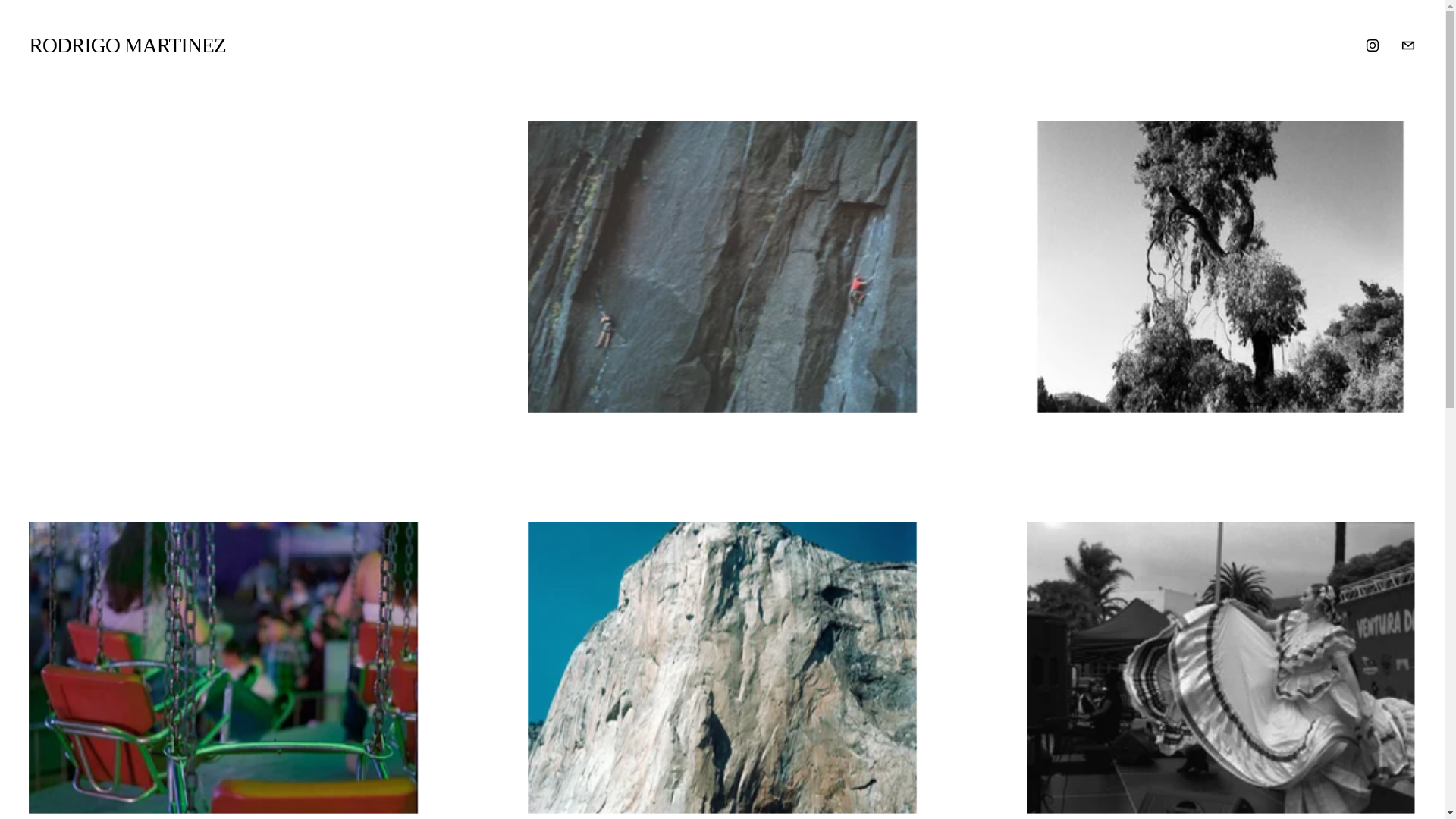 website screenshot of https://rodrigomartinezphotography.com/