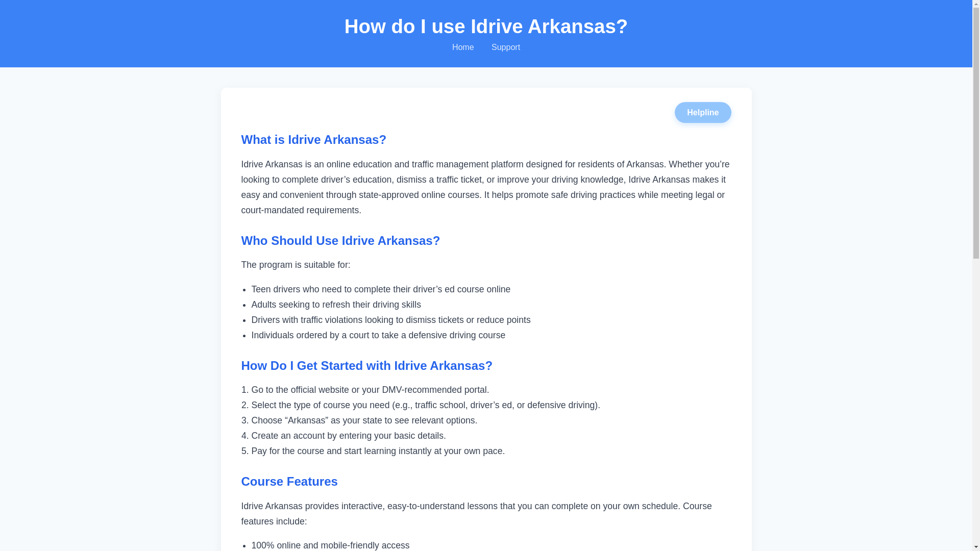 website screenshot of https://idrive-arkansas.pages.dev/