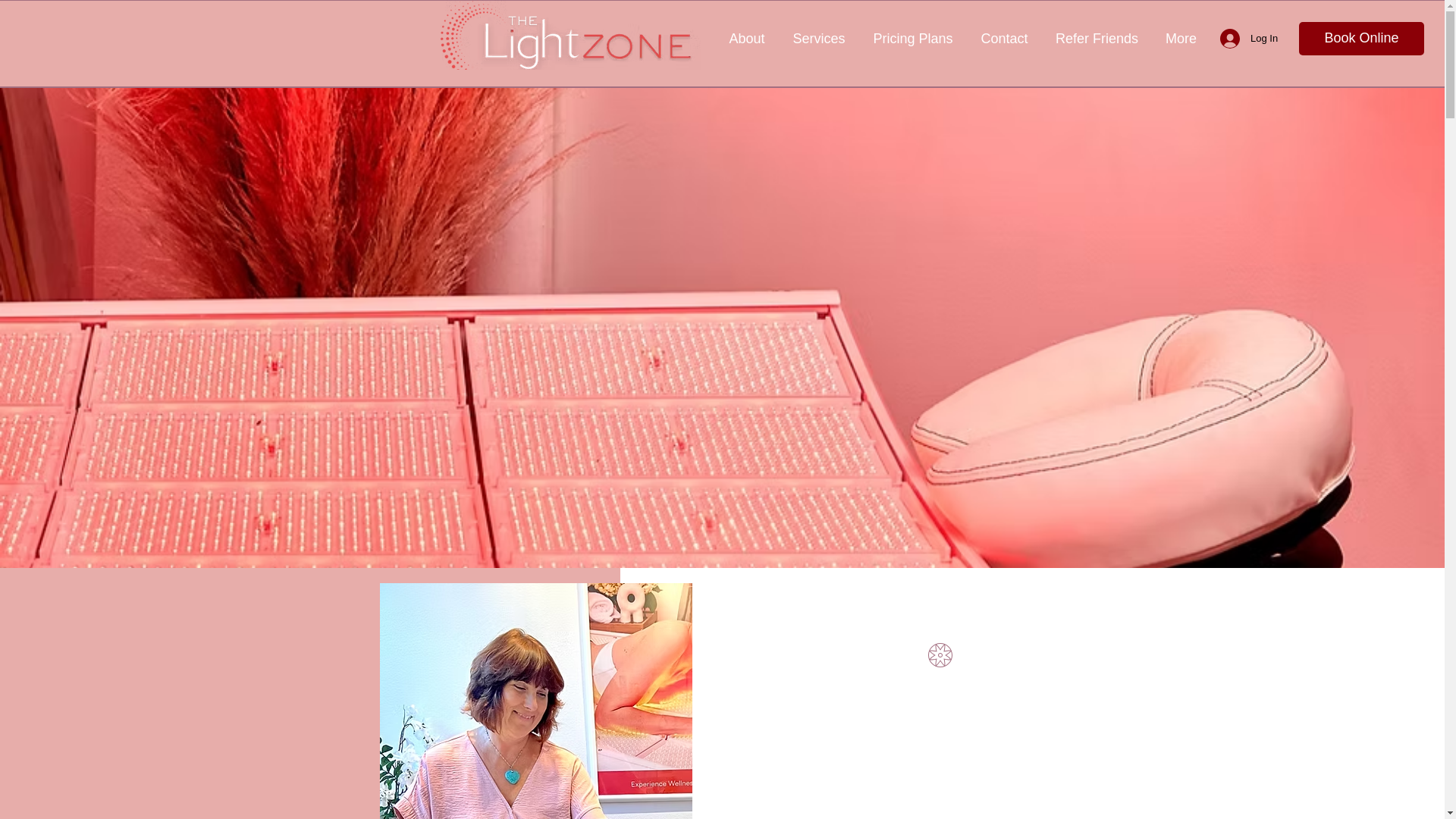 website screenshot of https://thelightzoneofstantabarbara.com/