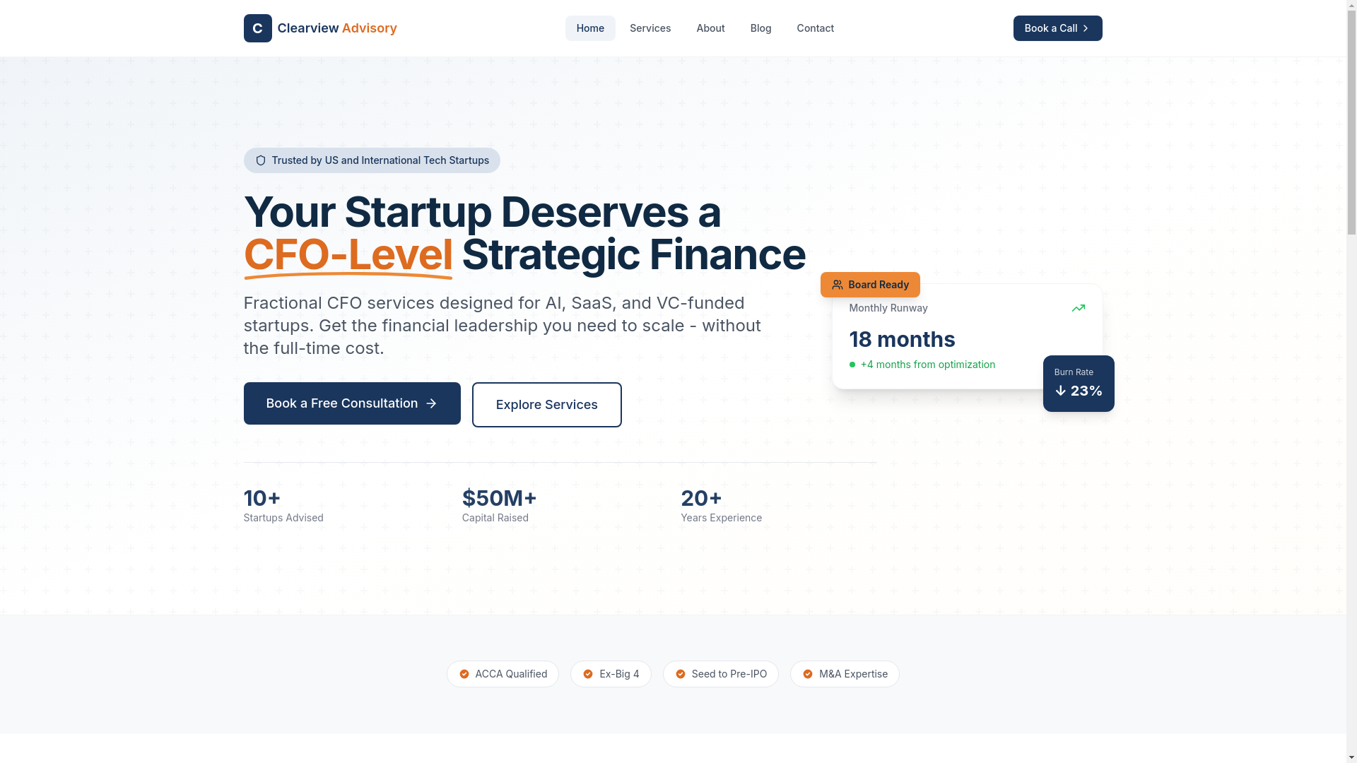 website screenshot of https://easyclearview.com/