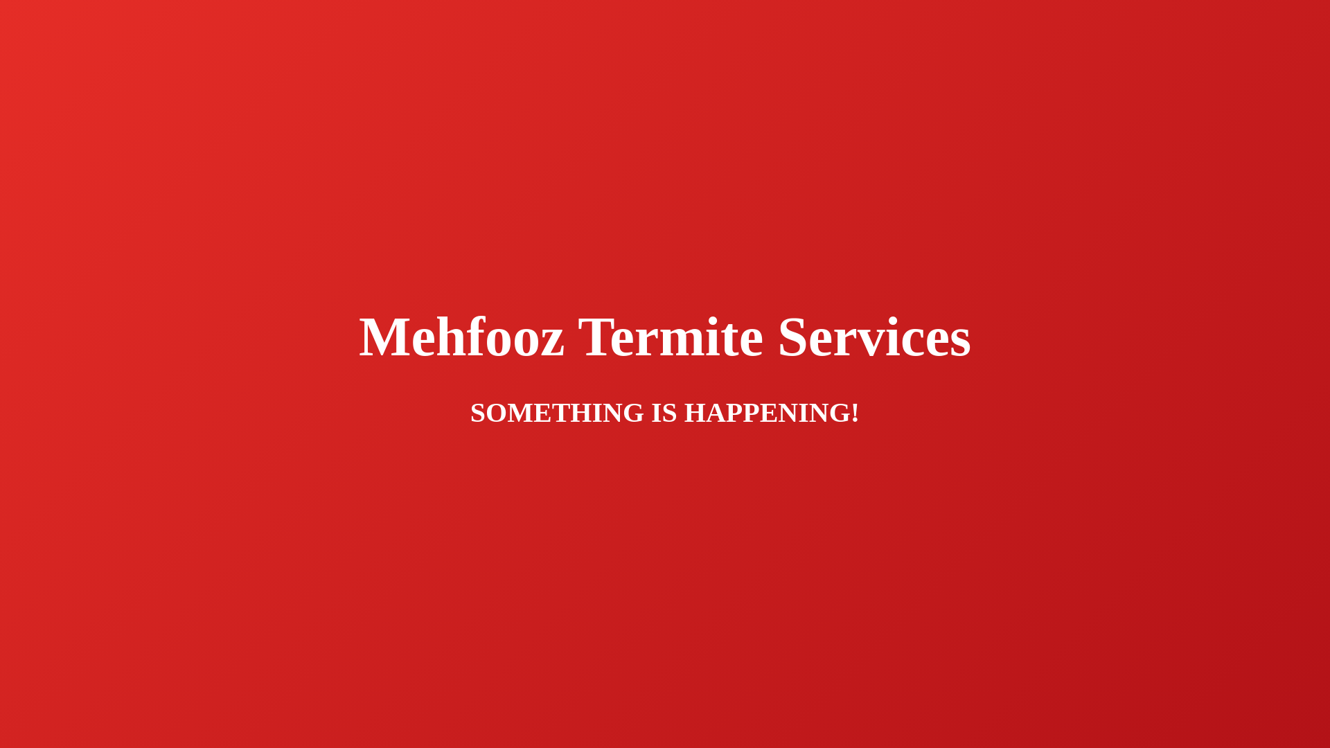 website screenshot of https://mehfooztermiteservices.com/