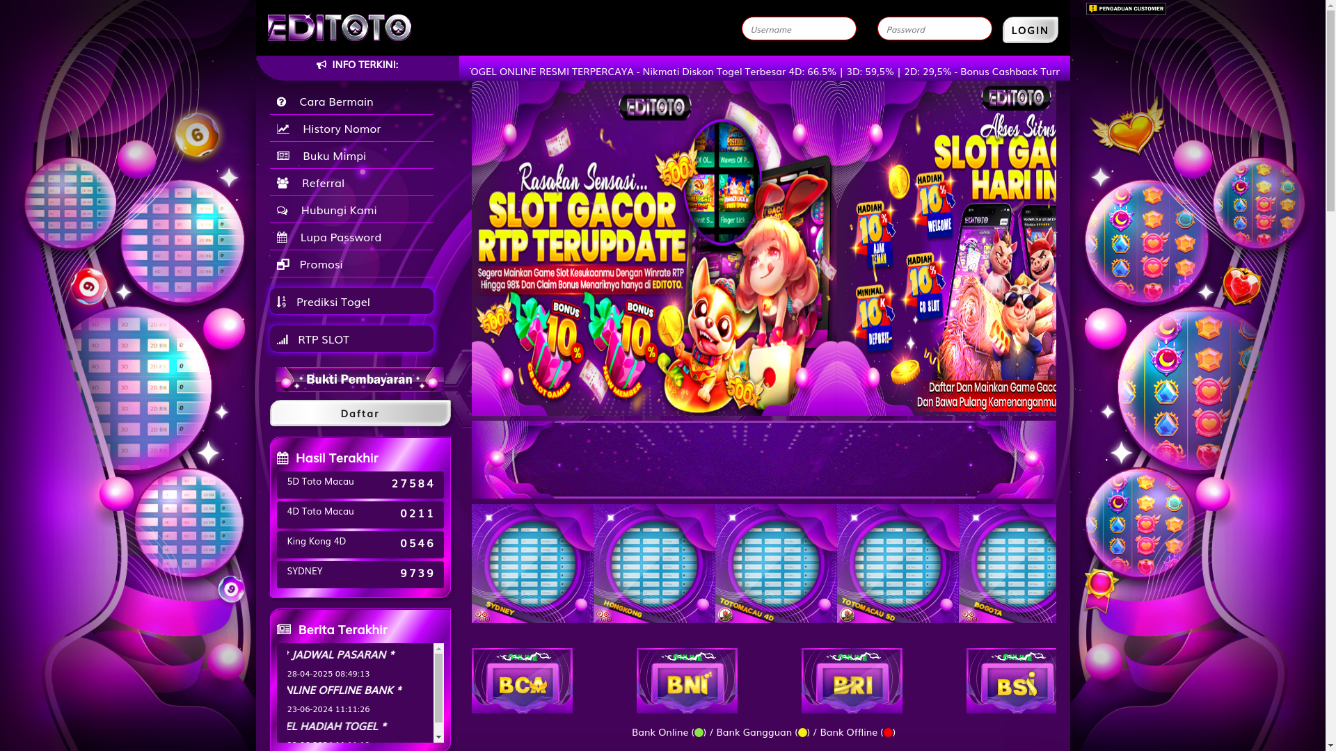 website screenshot of https://edihalim.com/