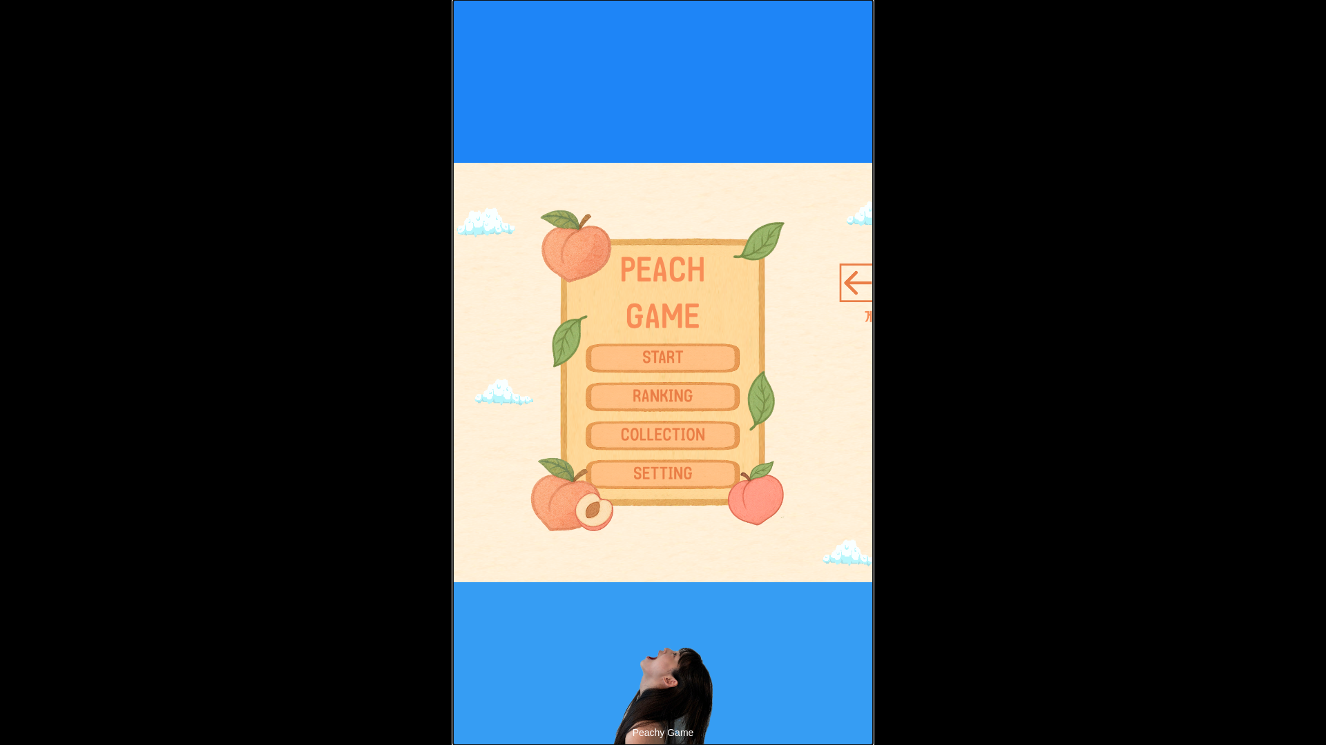 website screenshot of https://mrchpeachygame.com/