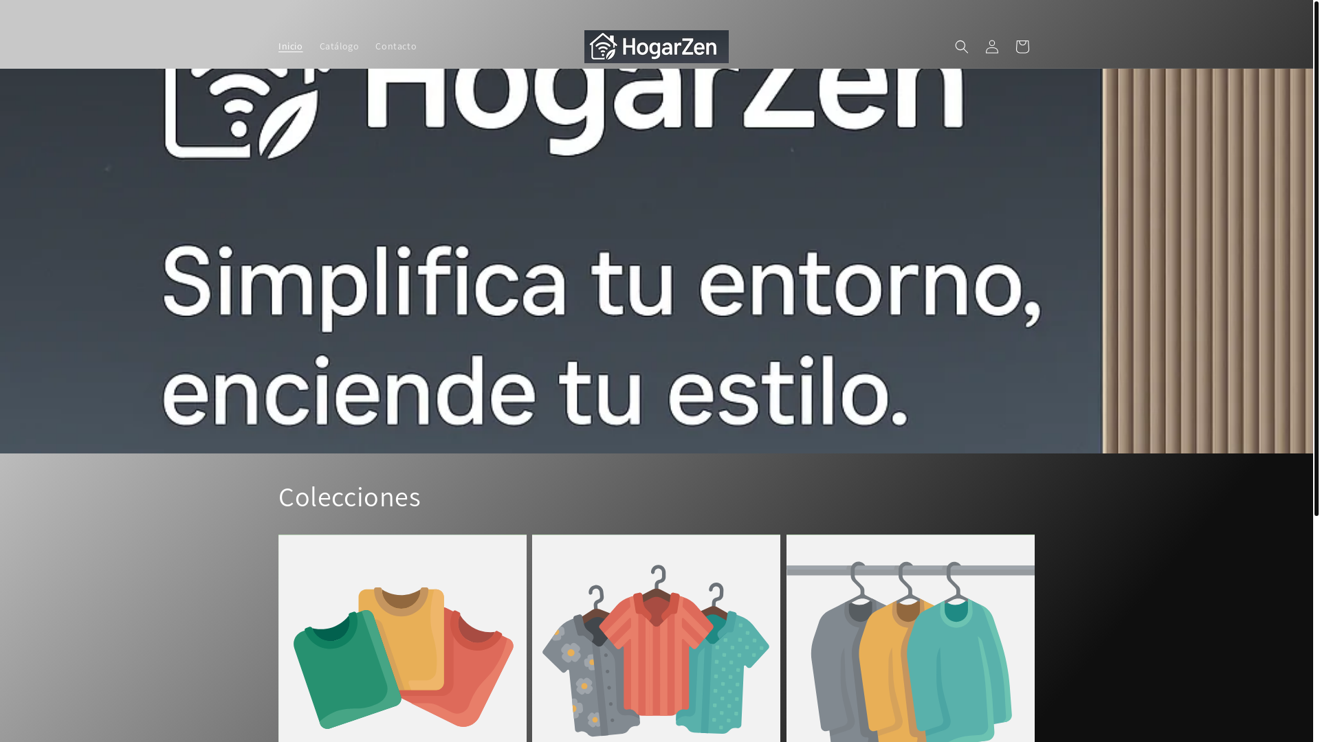 website screenshot of https://hogarzen.net/