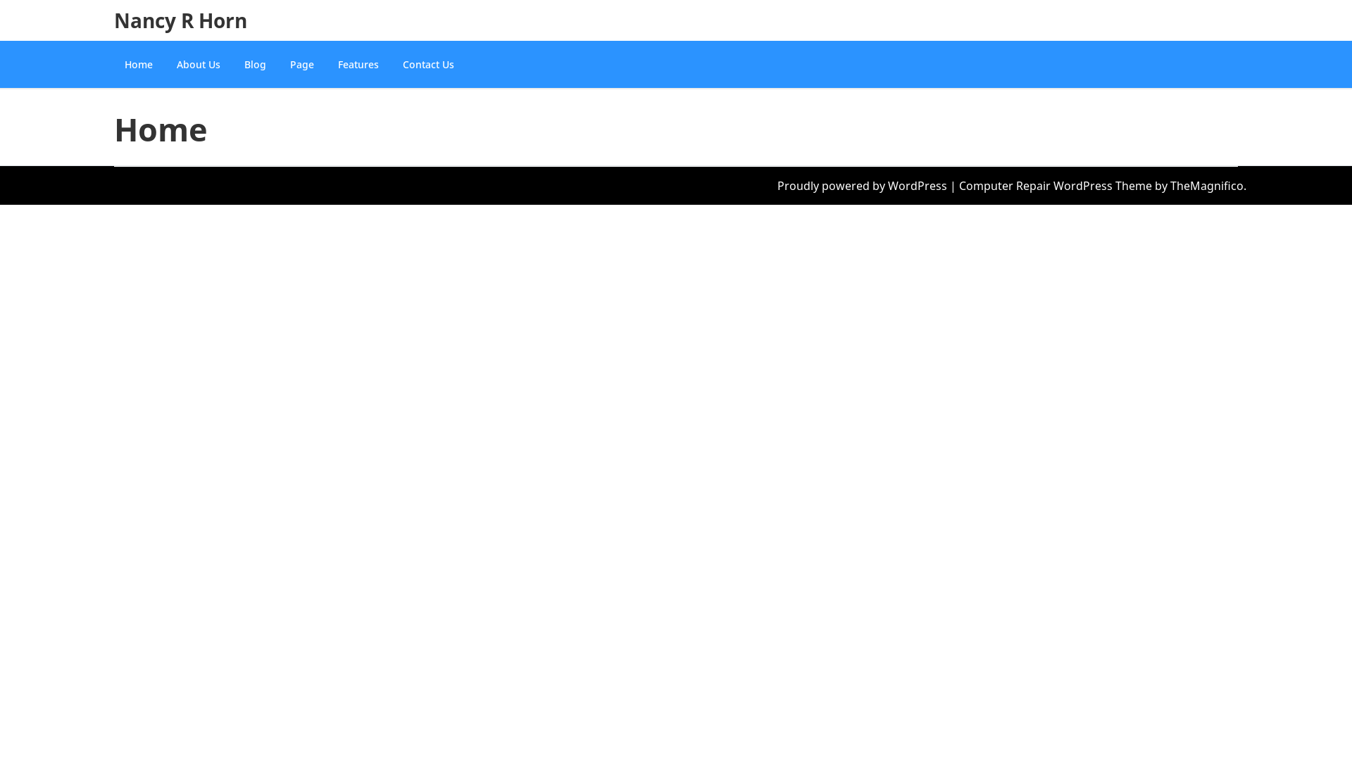 website screenshot of https://nancyrhorna.pages.dev/