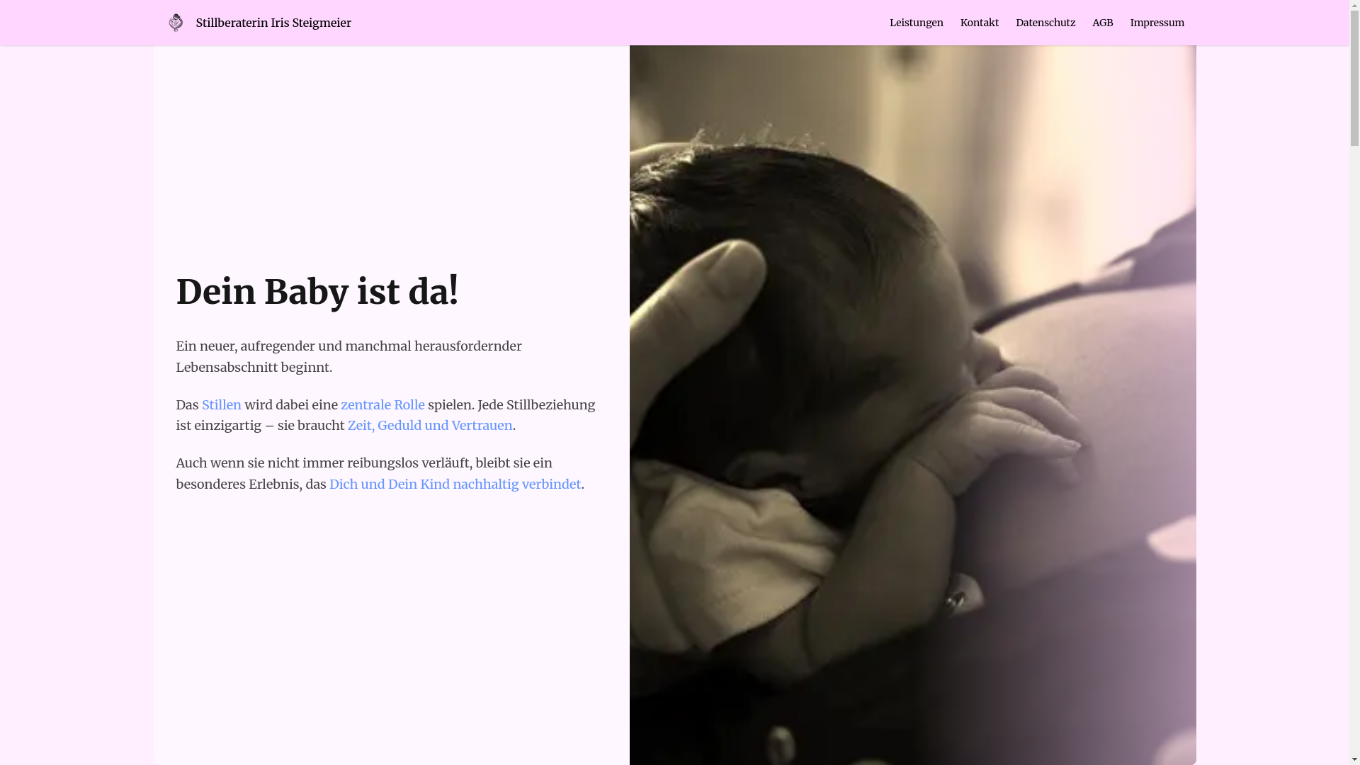 website screenshot of https://stillberaterin-indersdorf.de/