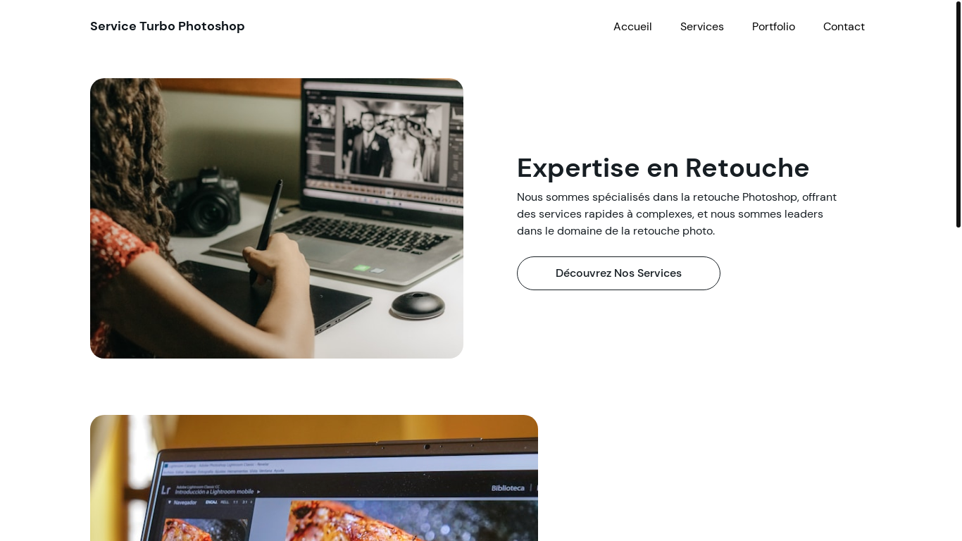 website screenshot of https://service-turbo.com/