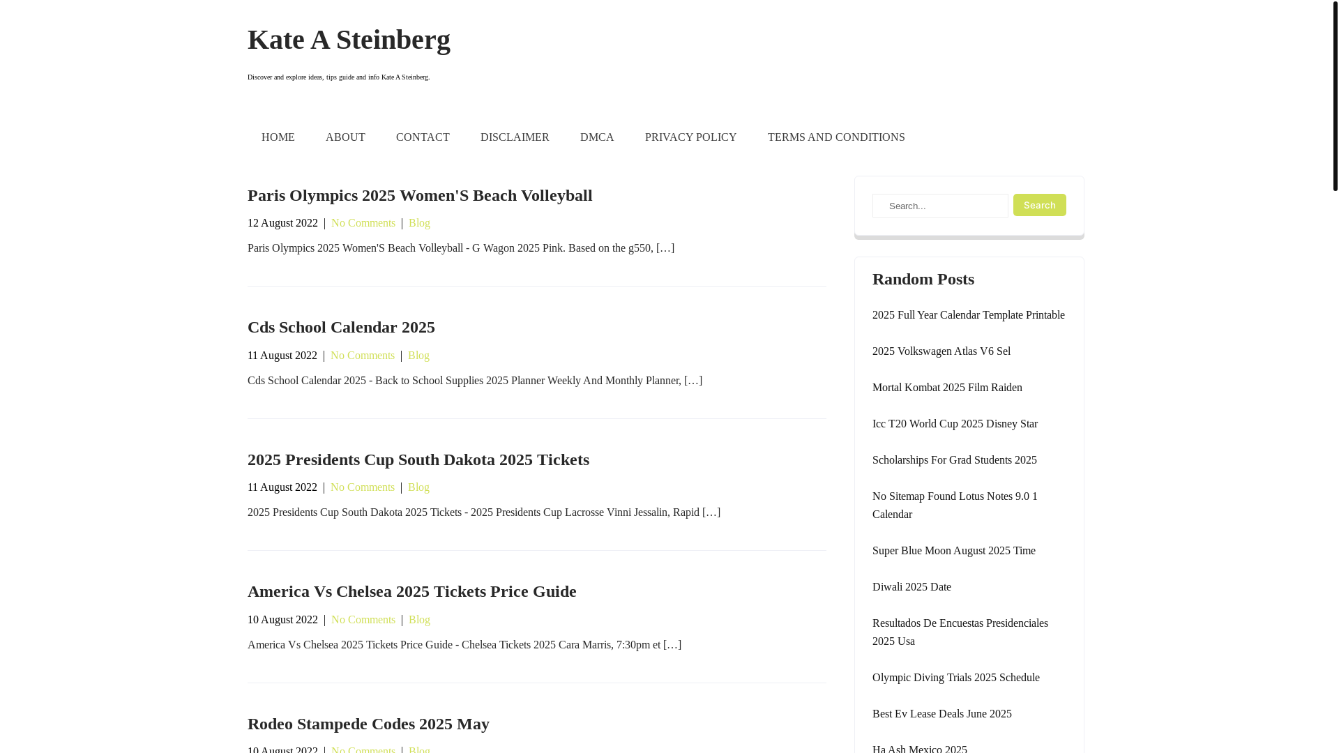 website screenshot of https://kateasteinberg.pages.dev/