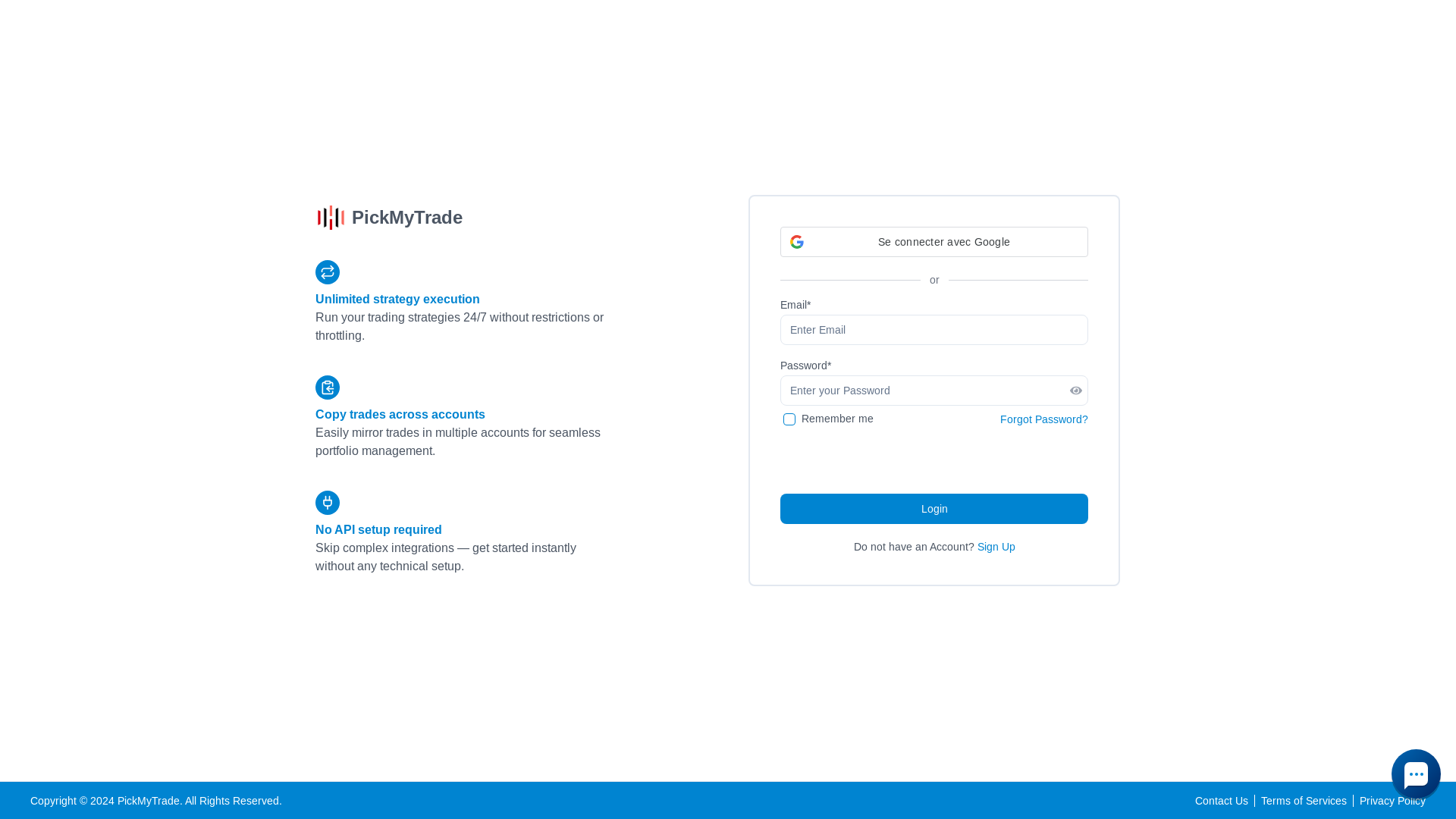 website screenshot of https://tradovate.pages.dev/