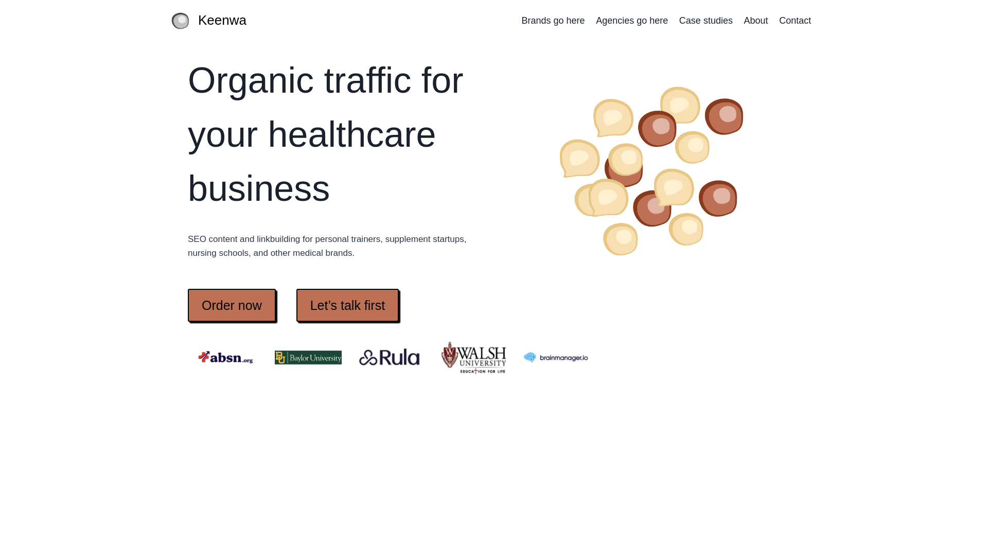 website screenshot of https://atkeenwa.com/