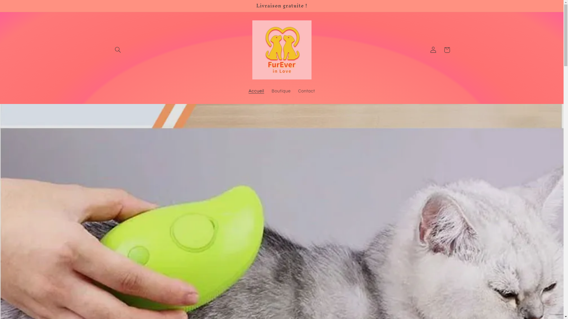 website screenshot of https://fureverinlove.ca/